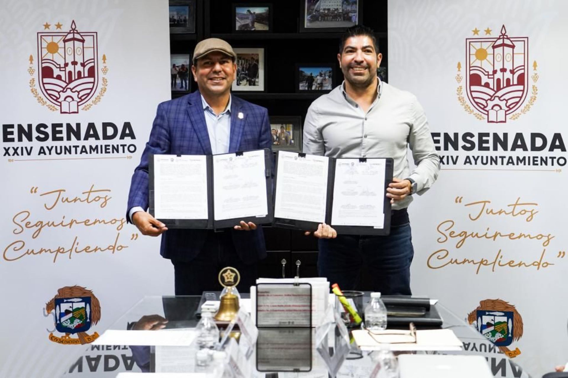 Firma alcalde Armando Ayala convenio en materia de sanidad alimentaria con la Coepris