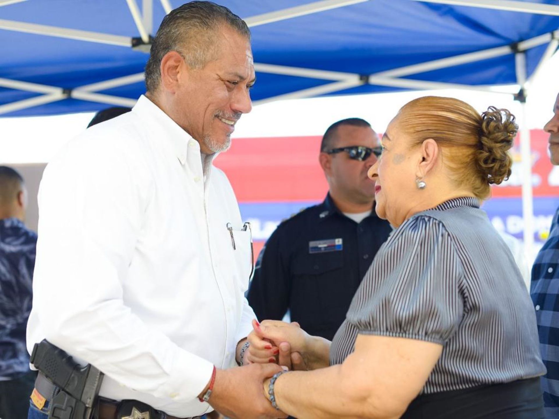 Fortalecen seguridad DSPM y comerciantes del Centro Histórico