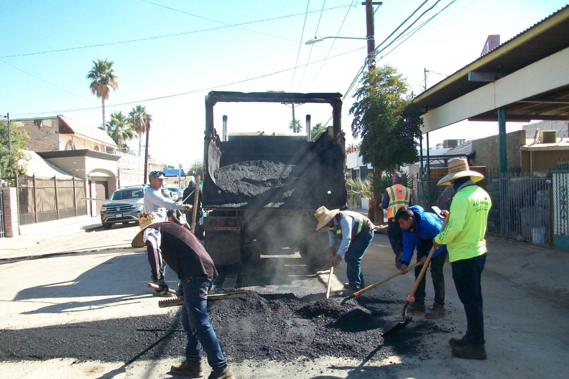 Realiza CESPM amplia obra de saneamiento en la colonia burócrata dentro del programa binacional