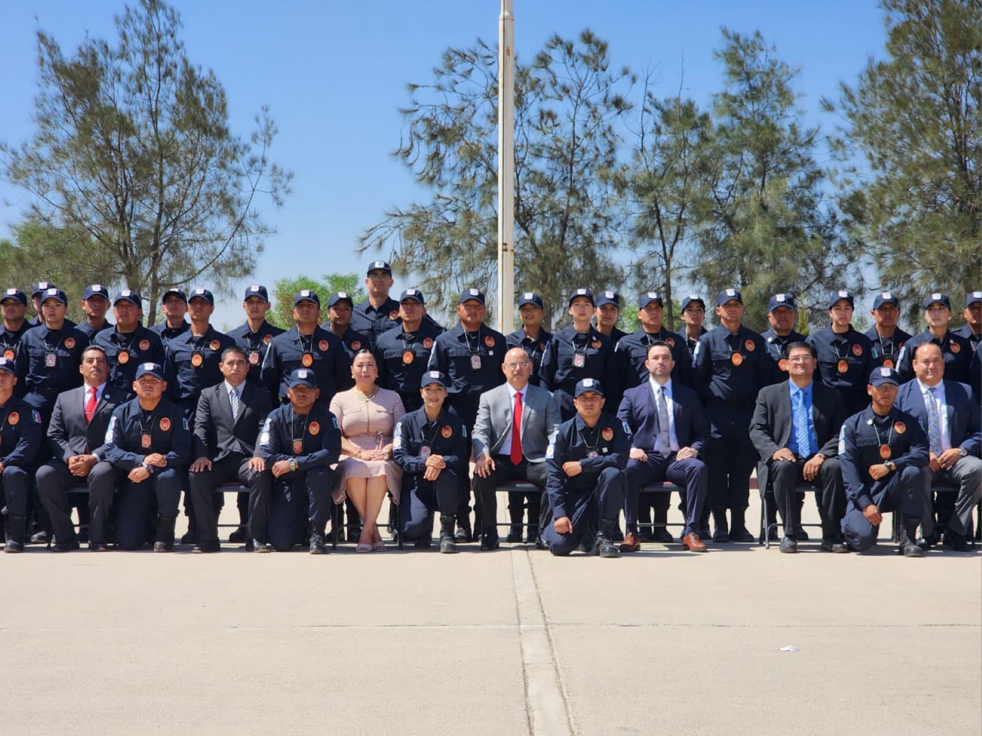 Fortalecerán 168 agentes graduados de FESC, FESCP y AEI la seguridad en BC