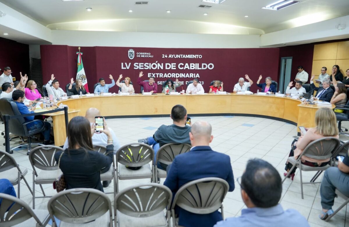 Autoriza Cabildo de Mexicali la firma de convenio para pago de finiquitos de jubilados y pensión de trabajadores municipales