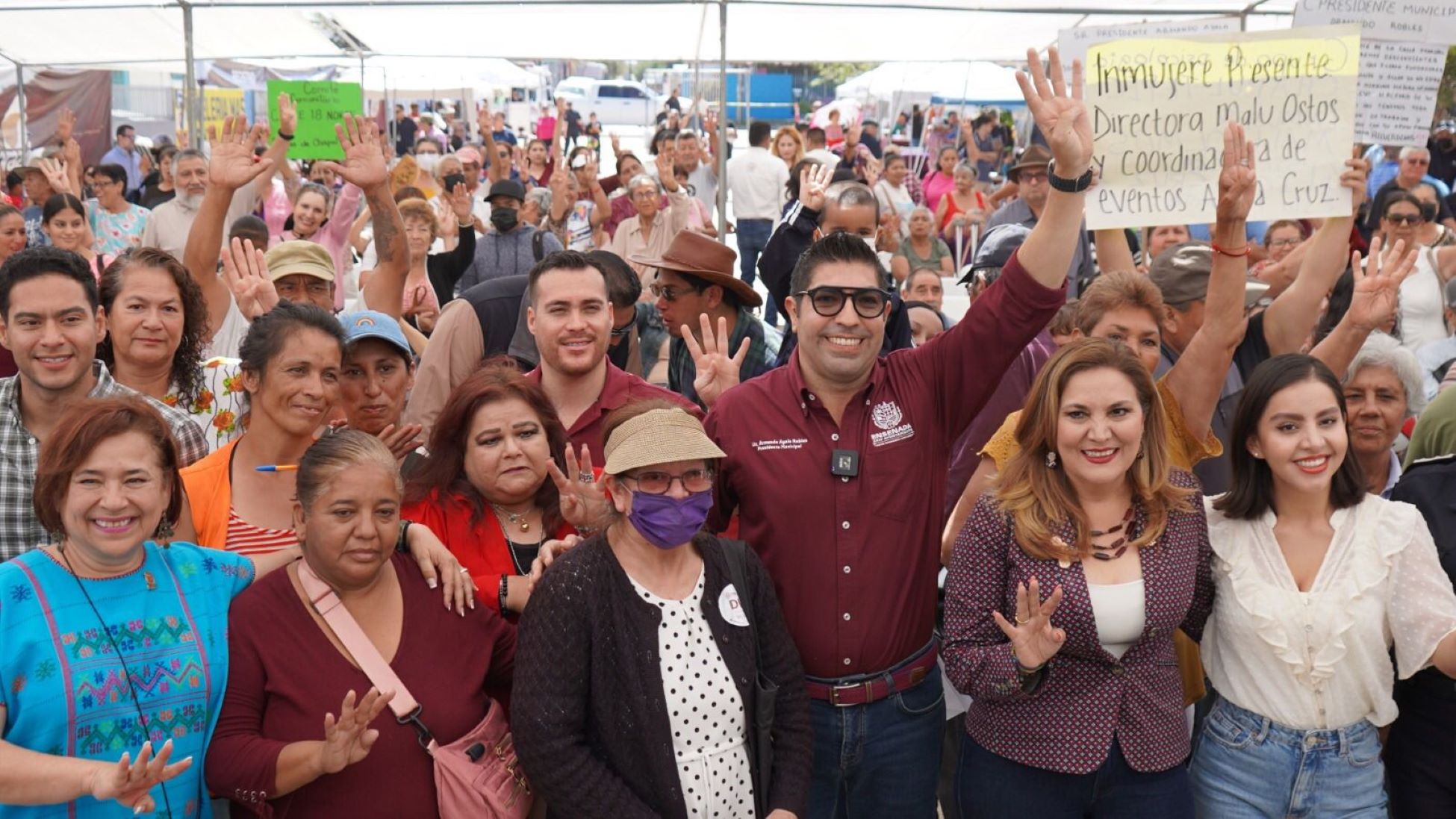 Anuncia alcalde Armando Ayala Robles 15 obras sociales en el Ex Ejido Chapultepec