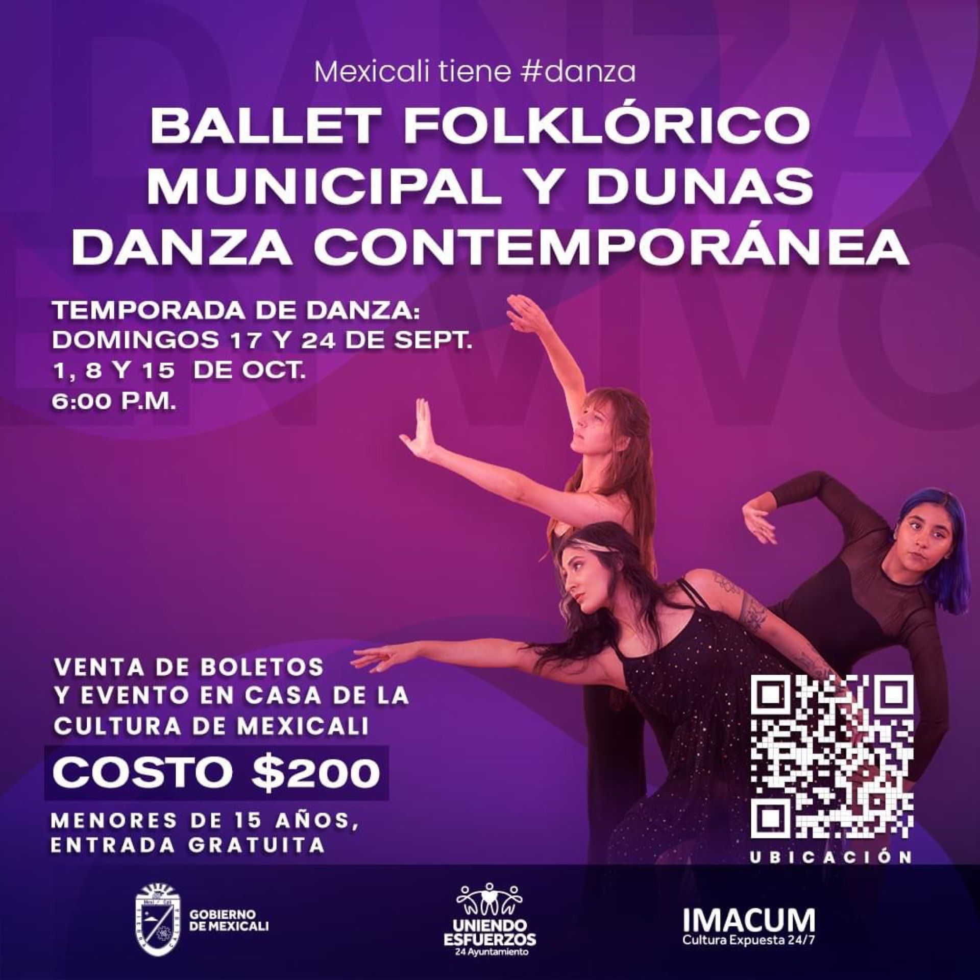 Anuncia Gobierno municipal la temporada “Mexicali Tiene Danza”