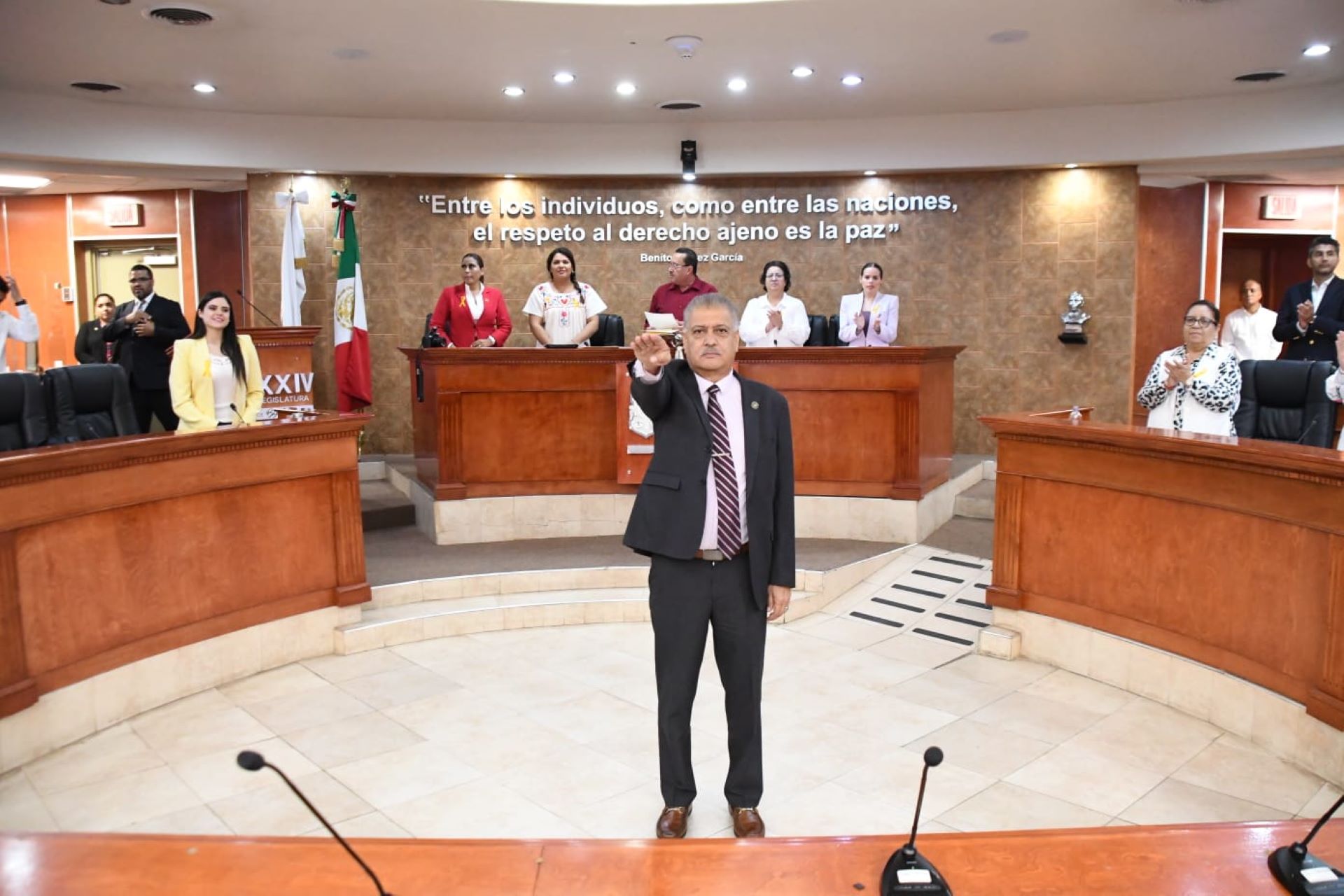 Congreso de BC ratifica a Gustavo Medina contreras como magistrado del Tribunal Superior de Justicia