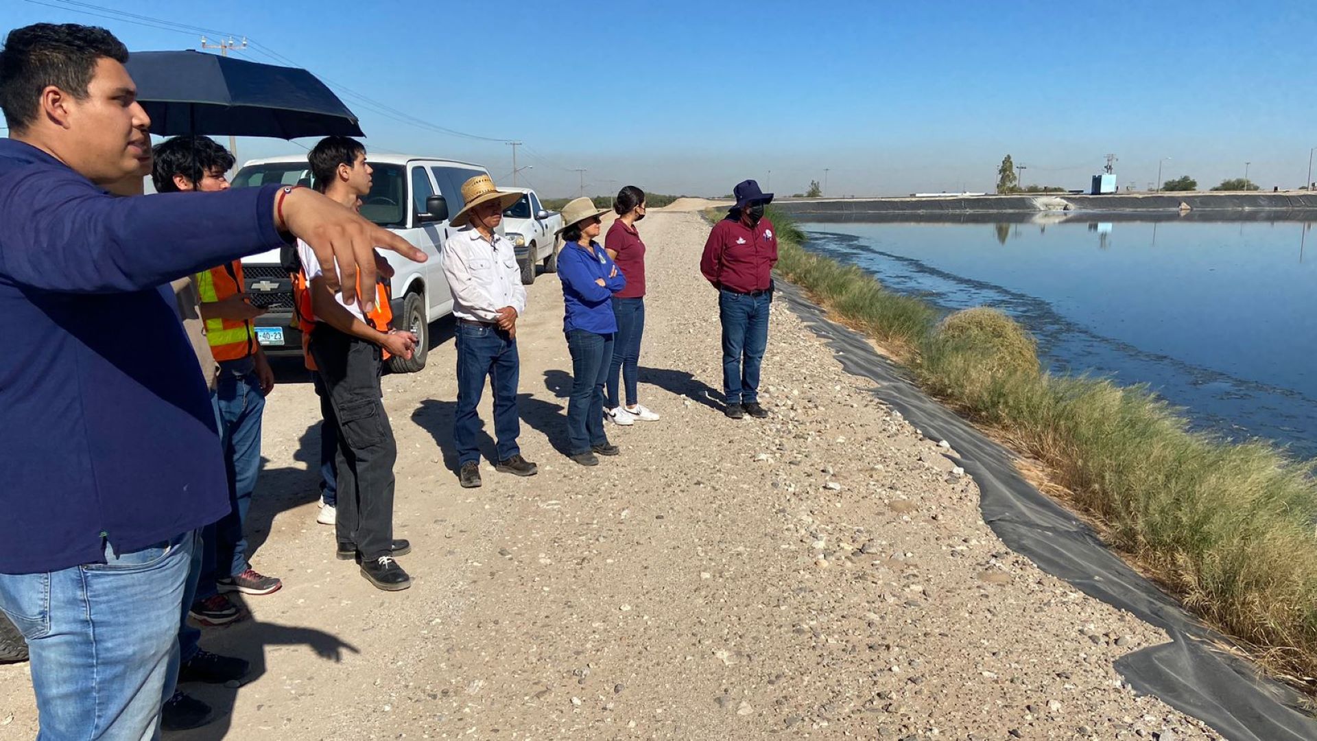 Fortalece CESPM aprendizaje de estudiantes universitarios con visita a planta de tratamiento de aguas residuales de Las Arenitas