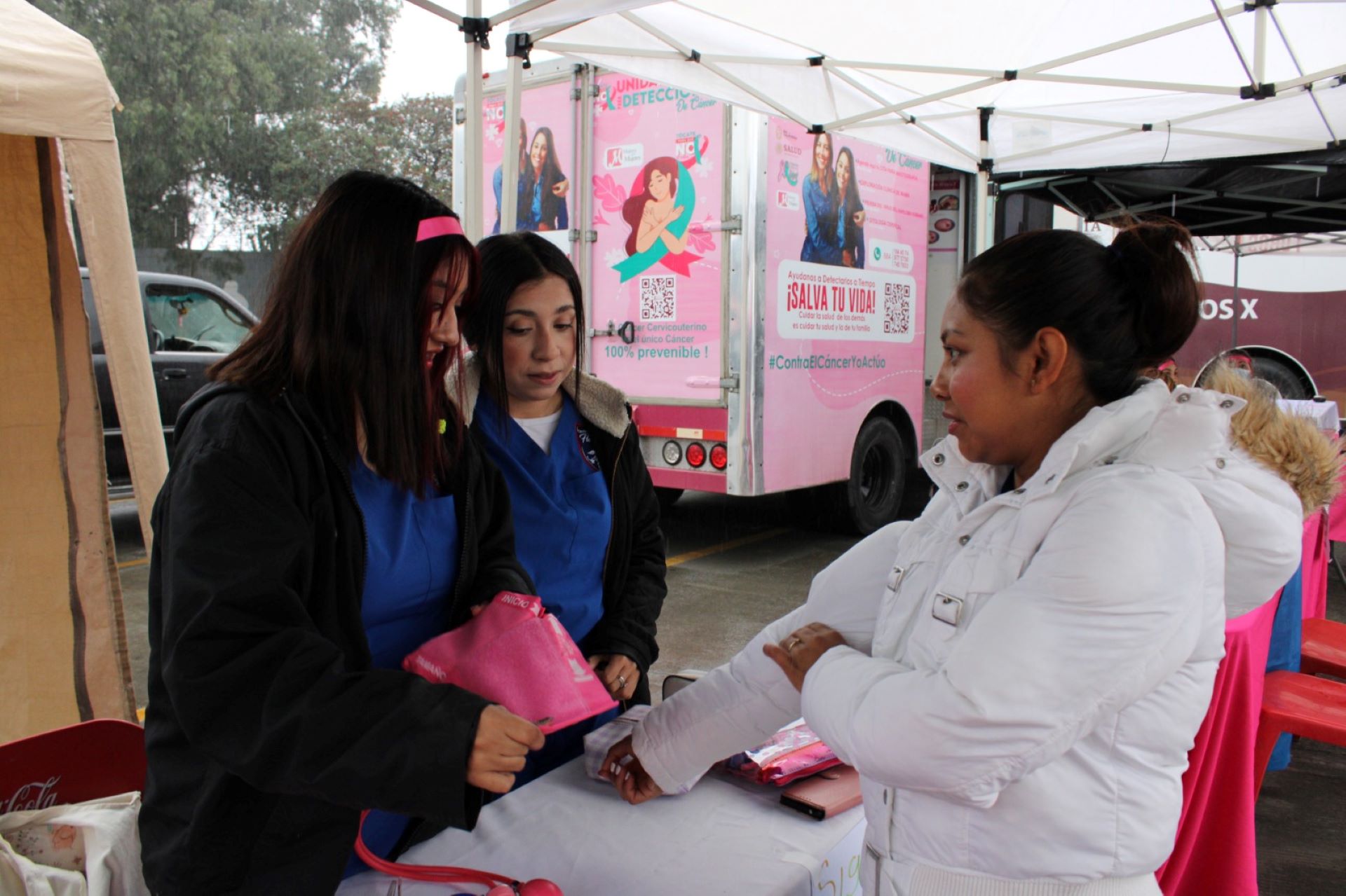 Acerca Sector Salud a la comunidad servicios de detección oportuna de cáncer