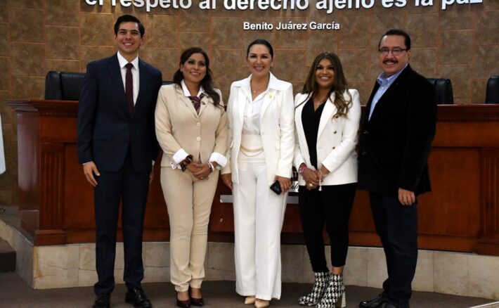 Designan a diputada Araceli Geraldo como presidenta del Congreso del Estado
