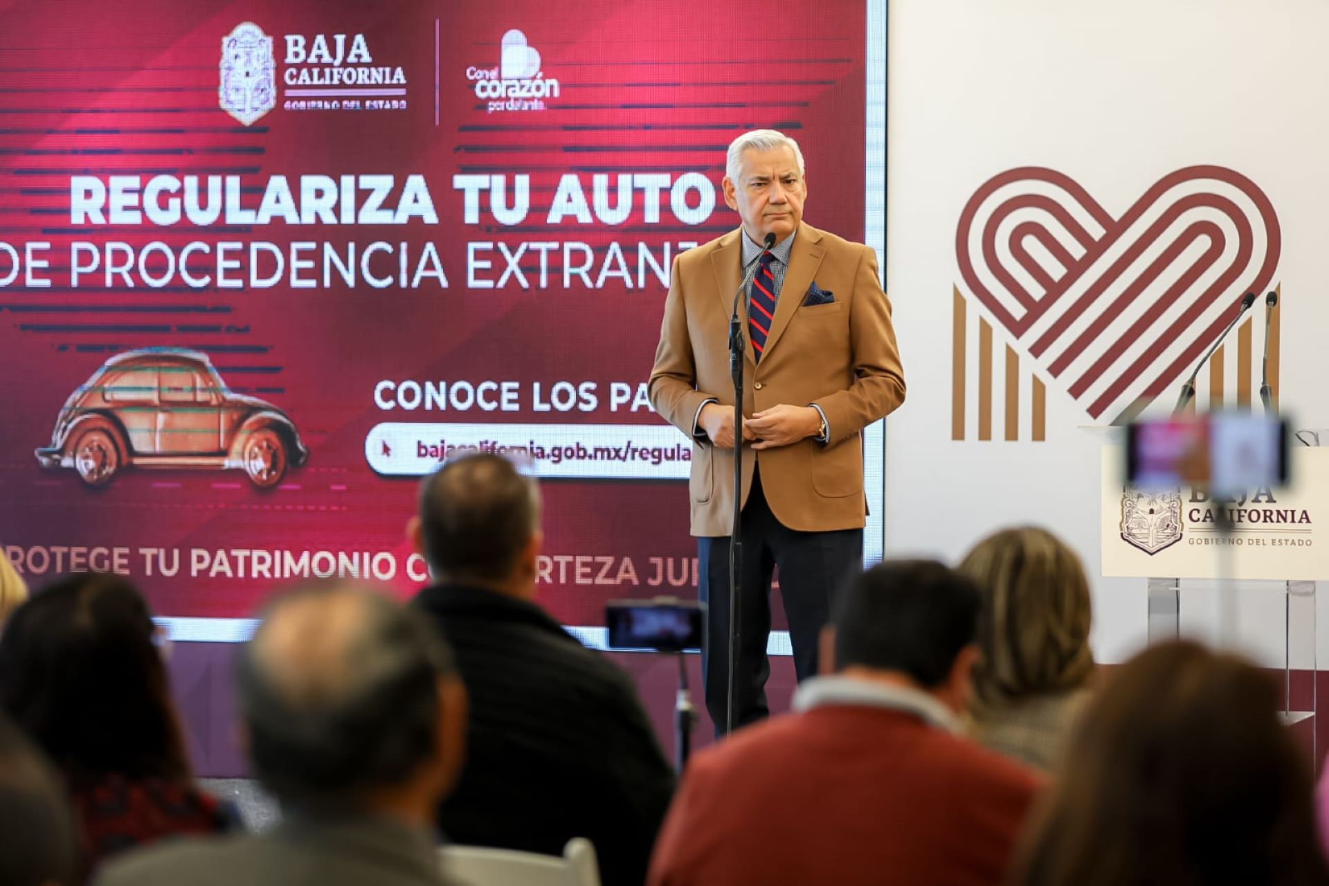 Invita Gobierno de BC a regularizar vehículos extranjeros con serie que inicie con letra