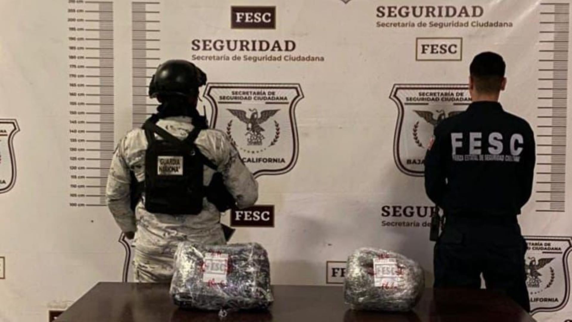 Localiza Fuerza Estatal y Guardia Nacional 15 kilos de metanfetamina en Tijuana