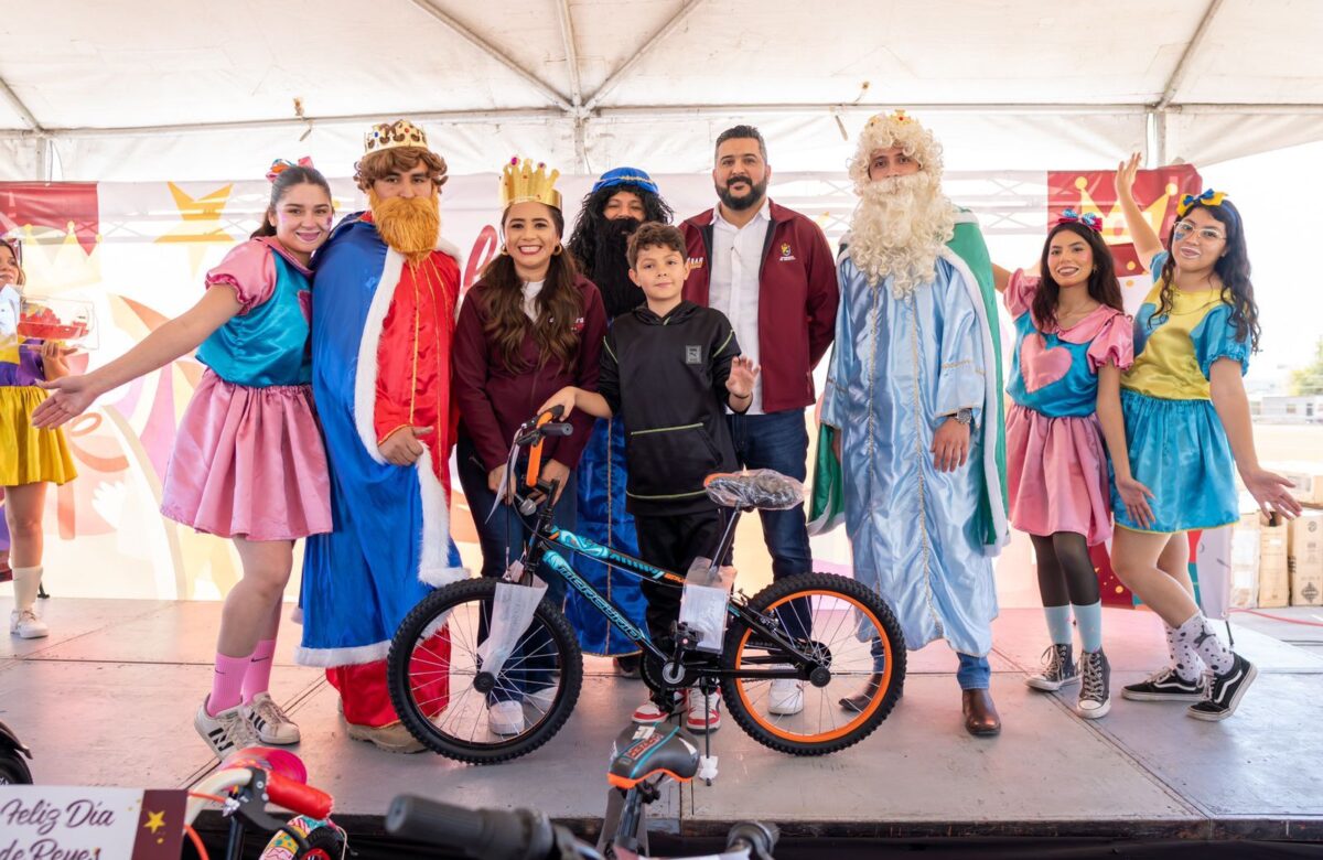 Llevó Dip. Alejandra Ang alegría y magia a familias mexicalenses en el marco del Día de Reyes