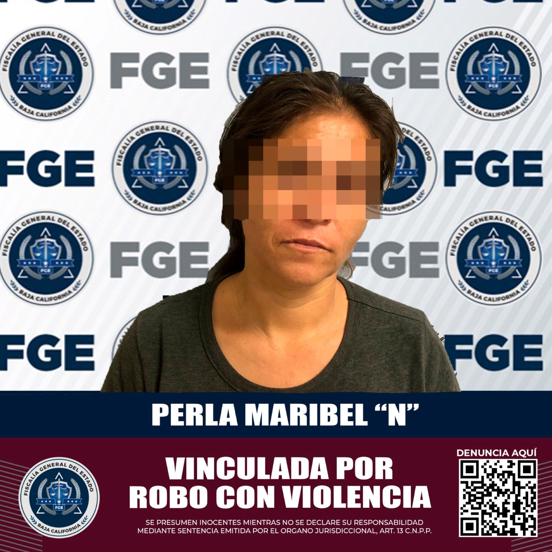 Mujer involucrada en robos a joyería queda en prisión preventiva