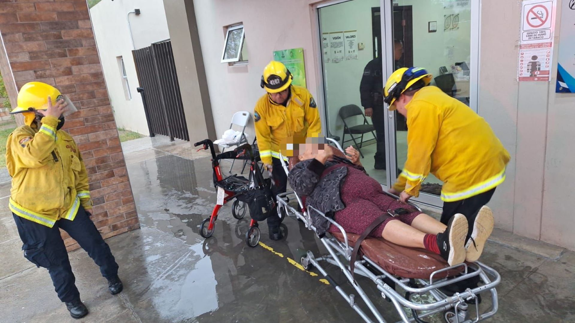 Trasladaron a personas en situación vulnerable a los albergues a cargo del DIF Municipal