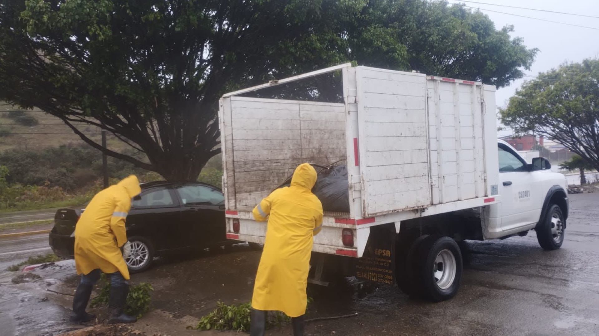 Informa alcalde Armando Ayala atención de 42 reportes sin incidentes mayores por las lluvias en el municipio