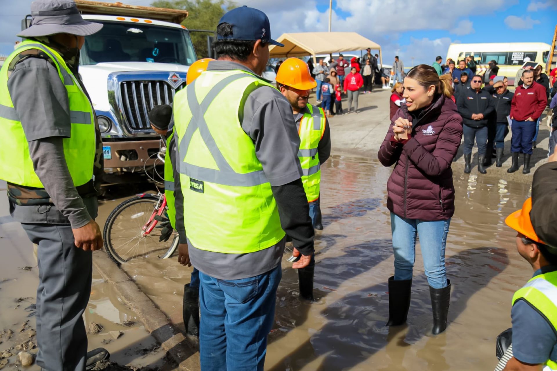 Supervisa Marina del Pilar acciones de atención ante paso de sexta tormenta invernal