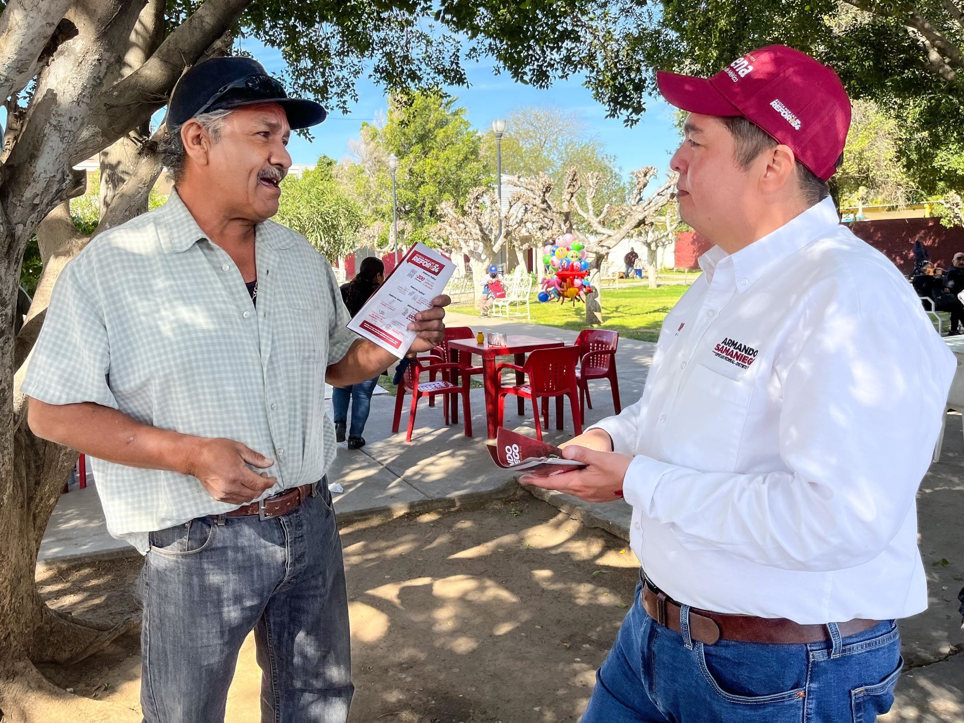 Realiza Armando Samaniego amplio recorrido por el Valle de Mexicali