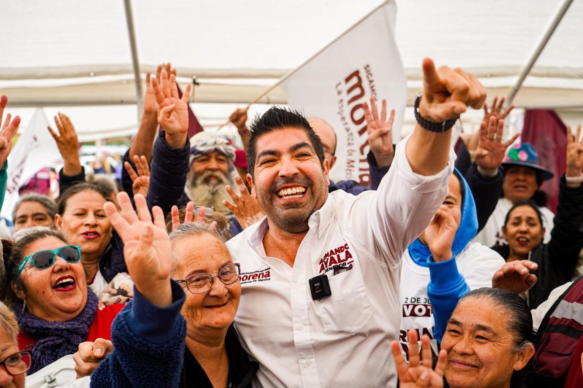 Arranca Amando Ayala campaña para el Senado de la República