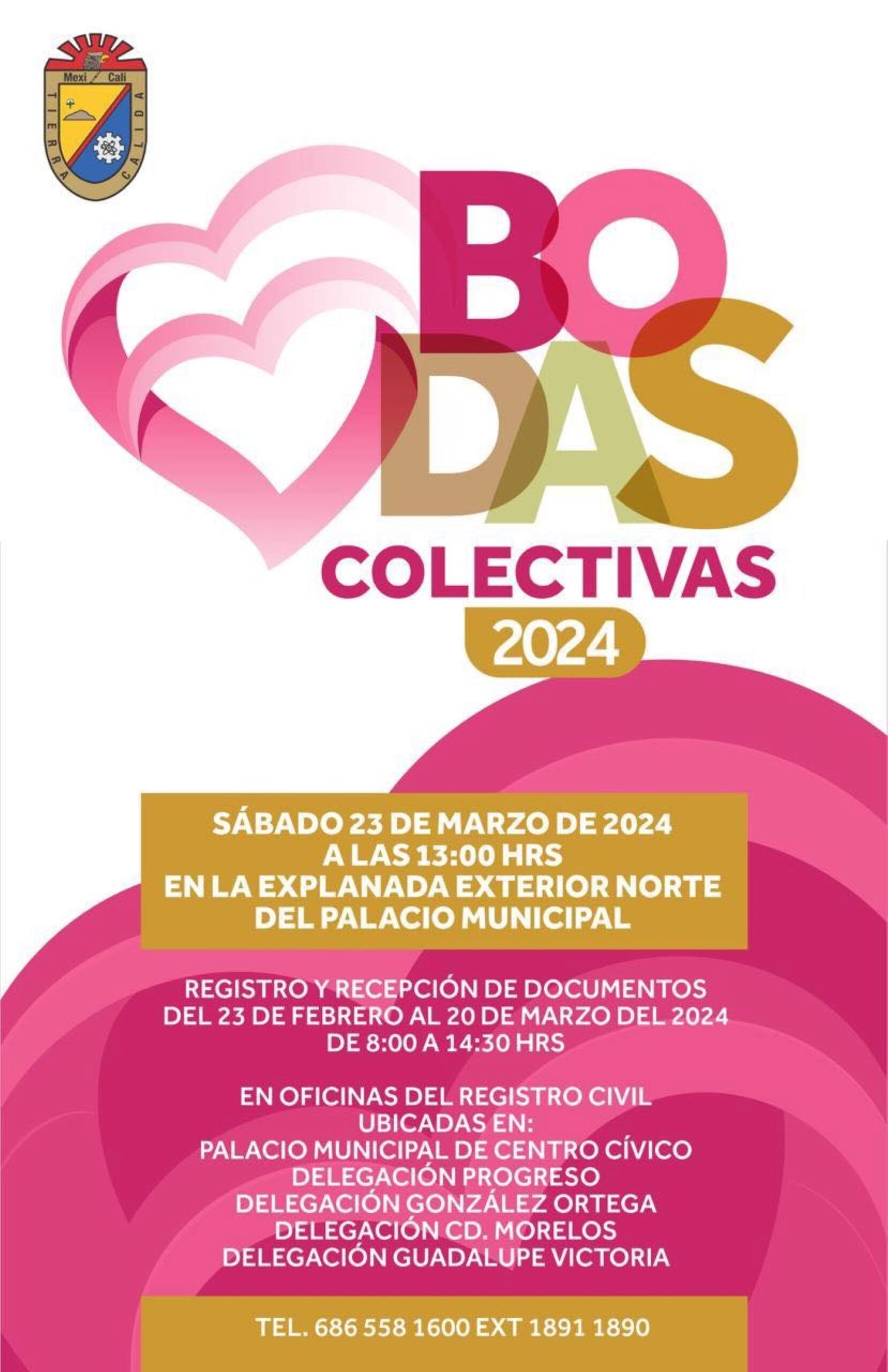 Abren registro para participar en las bodas colectivas