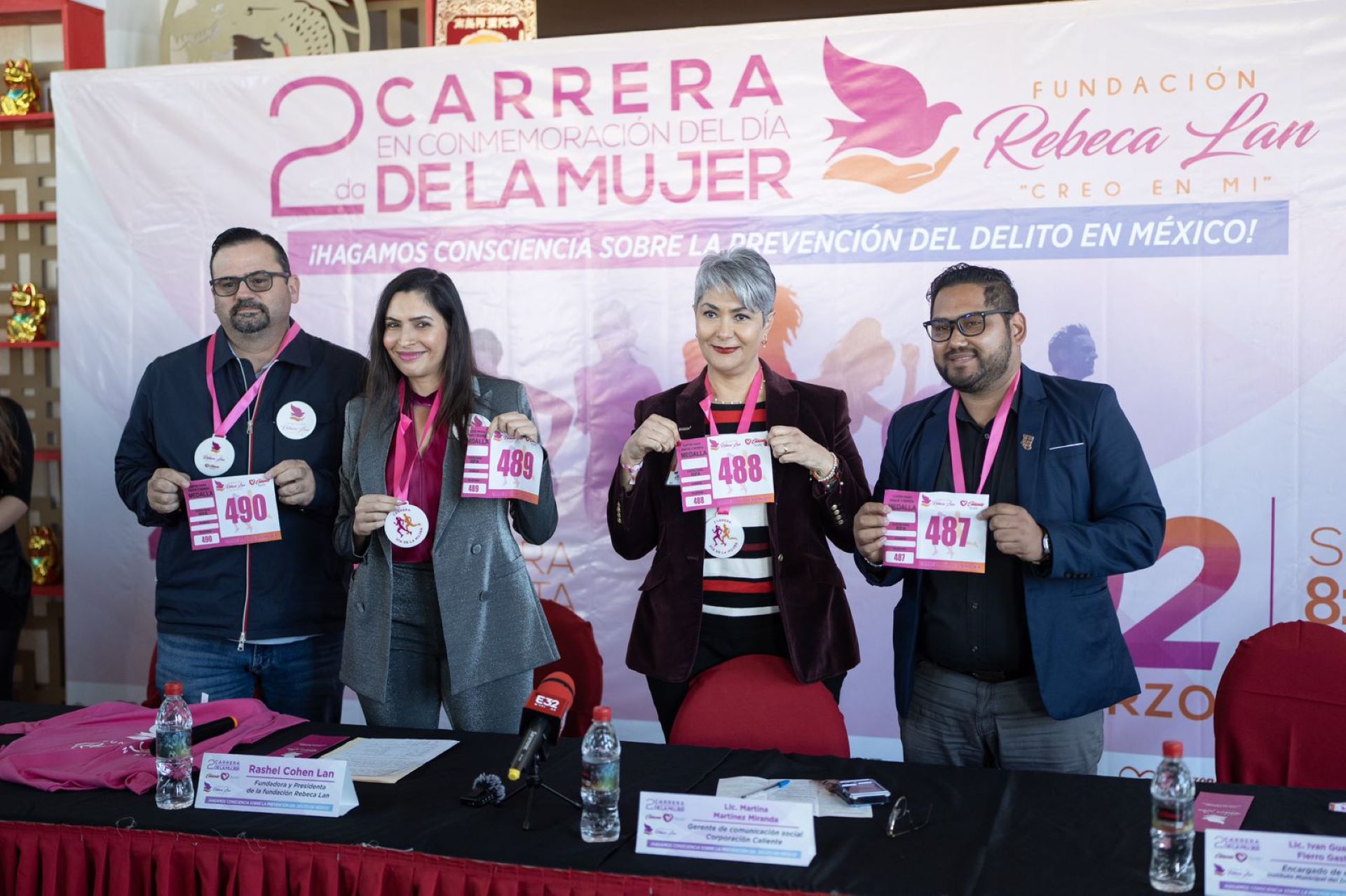 Celebran carrera por el Día Internacional de la Mujer