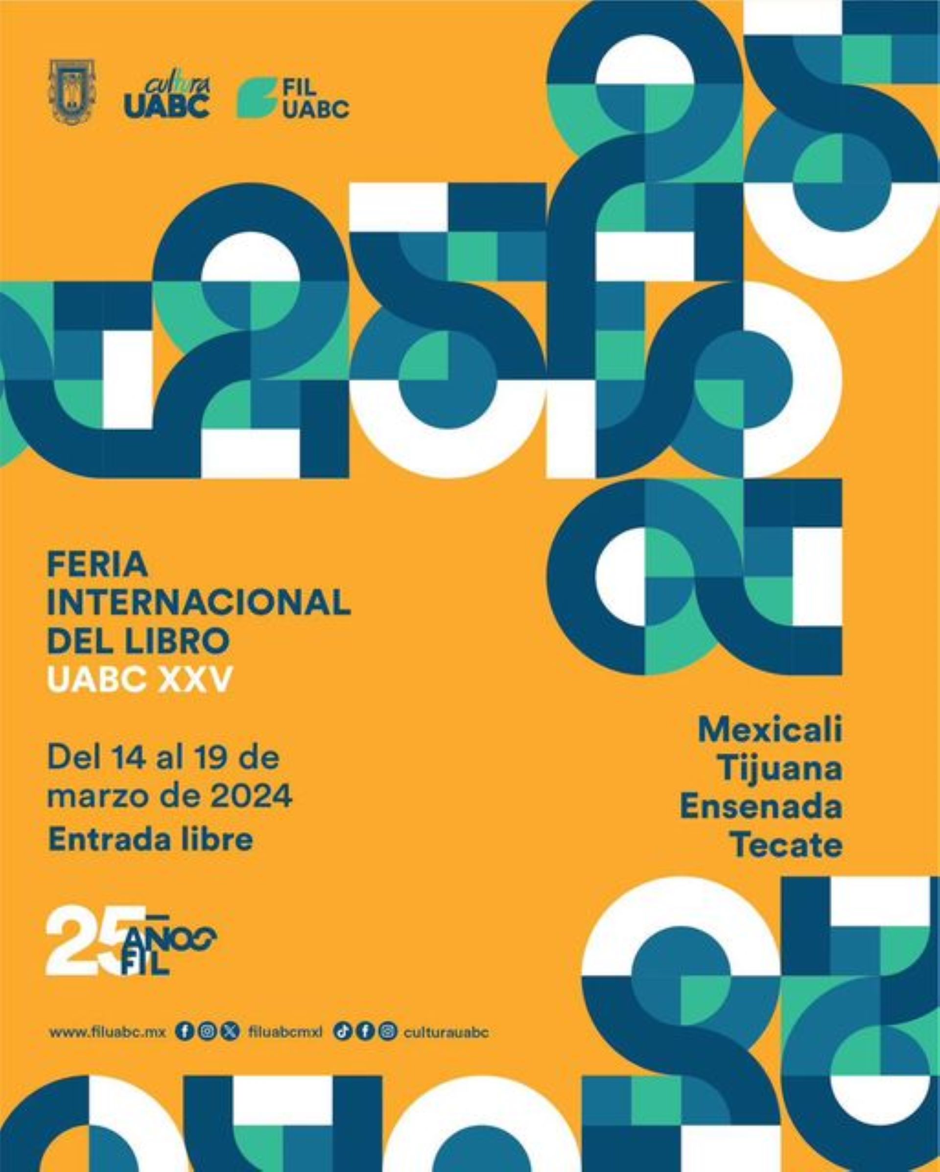 La Feria Internacional del Libro UABC está por celebrar su XXV aniversario