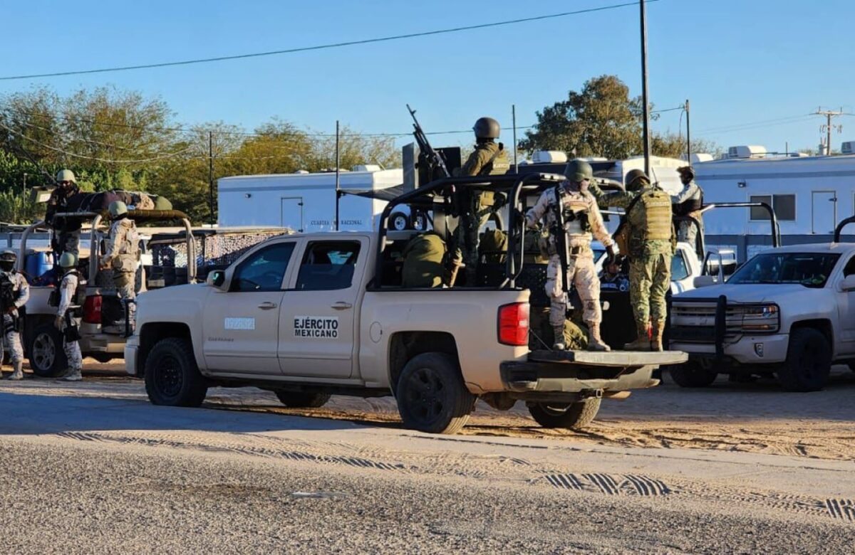 Toman autoridades de Sonora control del poblado Golfo de Santa Clara