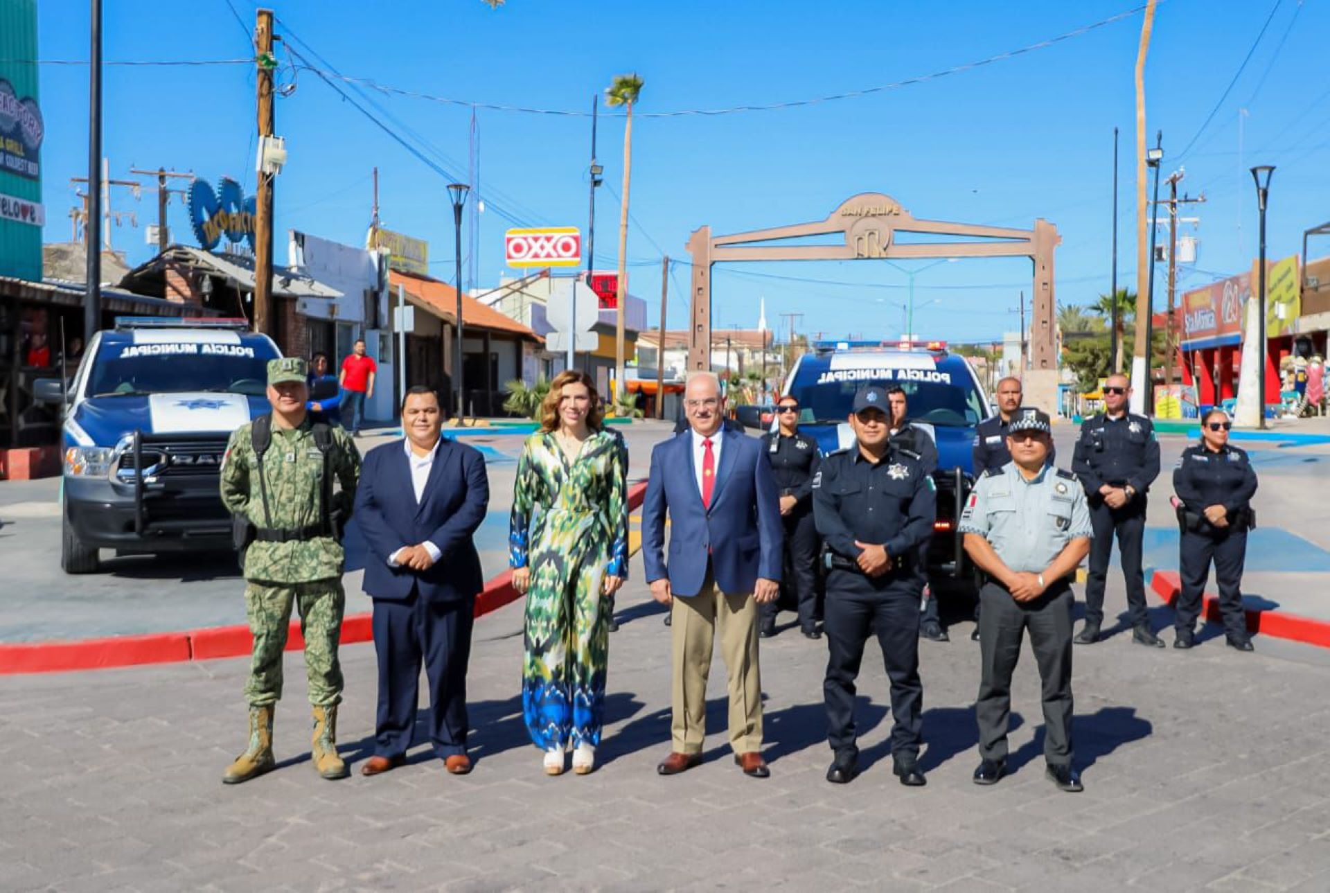 Refuerza gobernadora Marina del Pilar prevención del delito en San Felipe