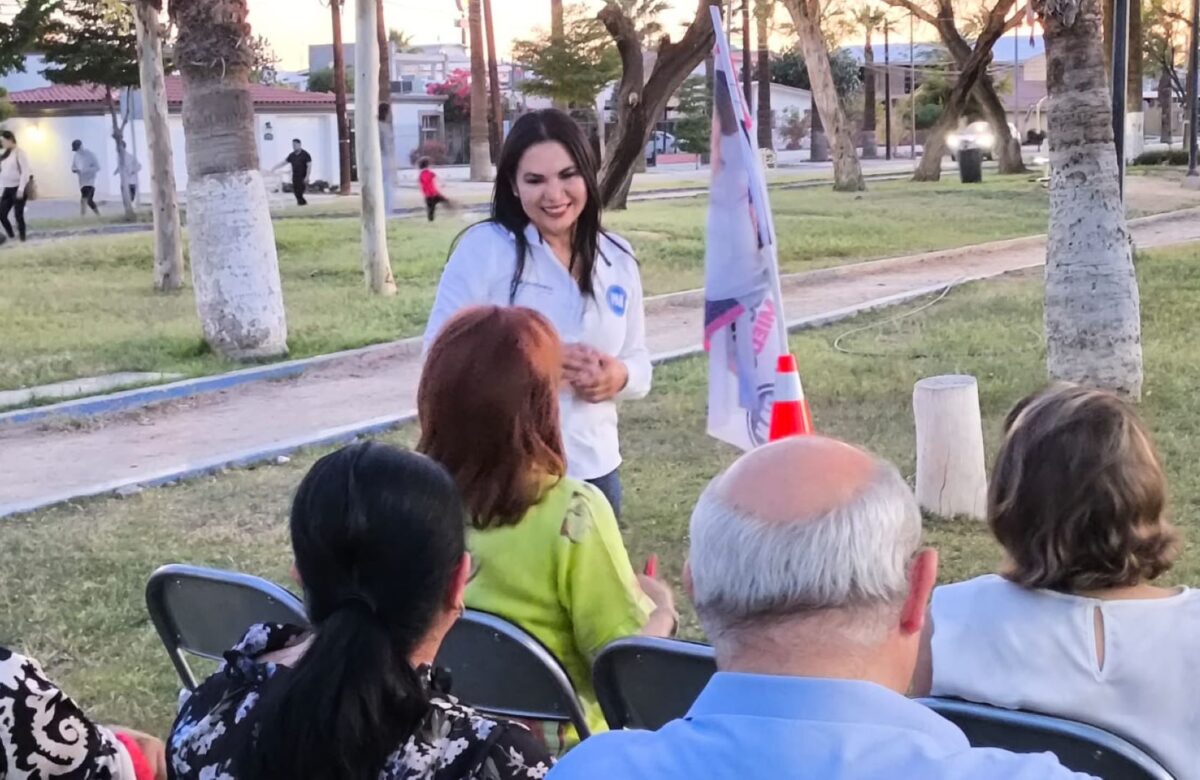 Se compromete Alejandrina Corral a dar atención a todas las demandas de las y los habitantes del tercer distrito