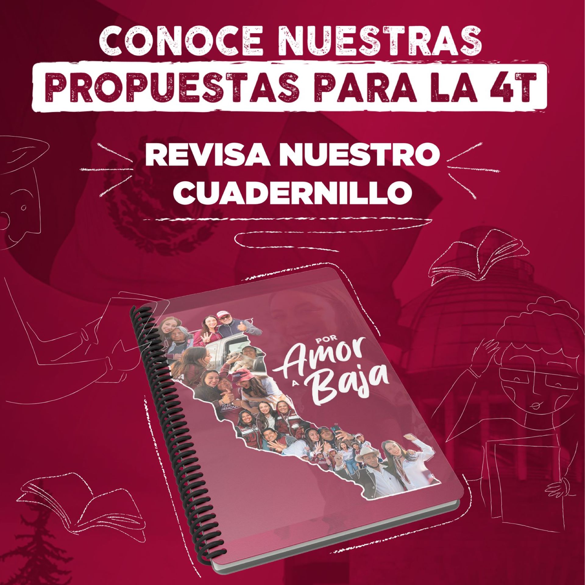 Presenta Julieta Ramírez cuadernillo “Por Amor a Baja” propuestas para el bienestar de BC