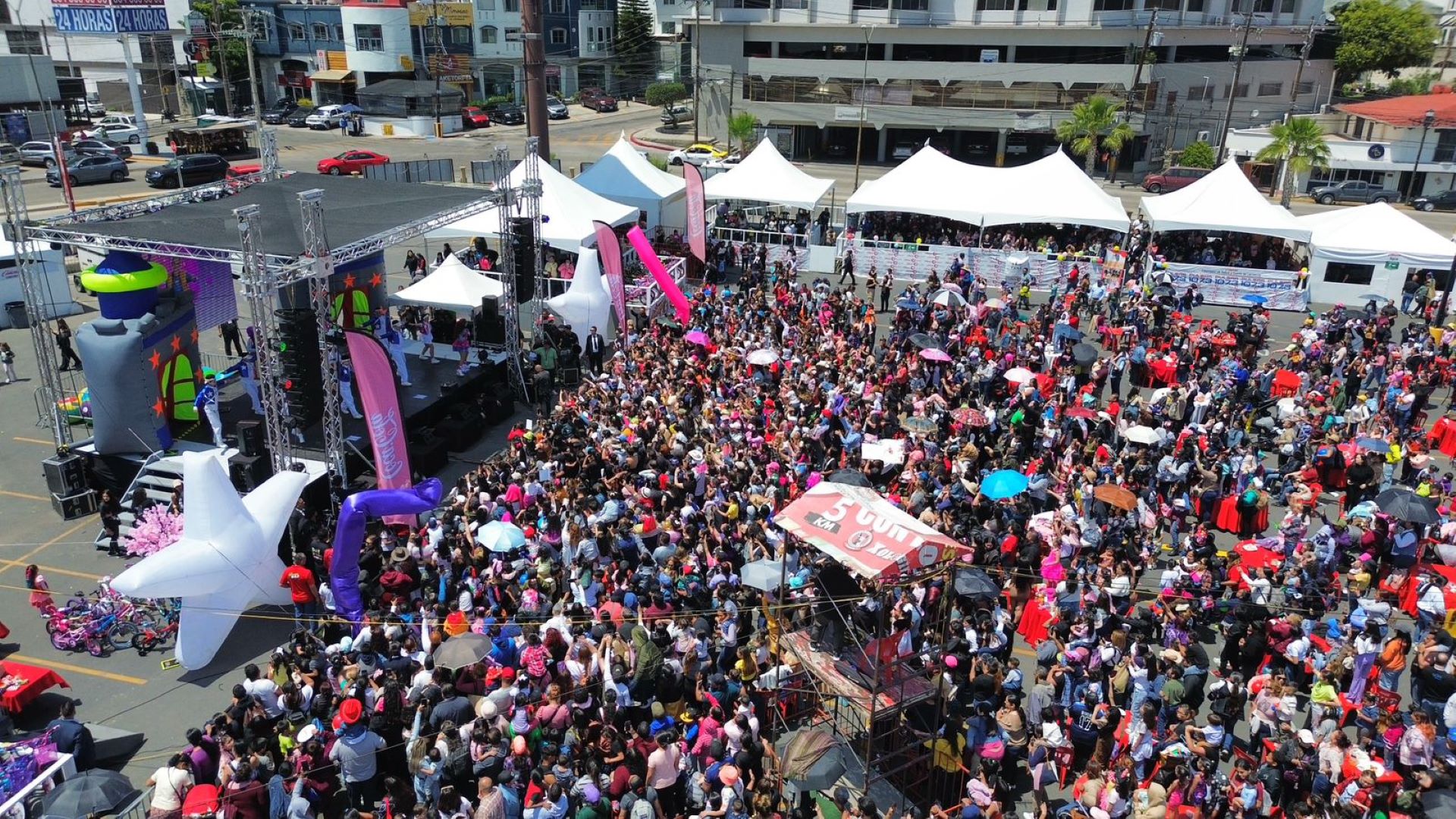 Miles de niños celebraron su día en Caliente