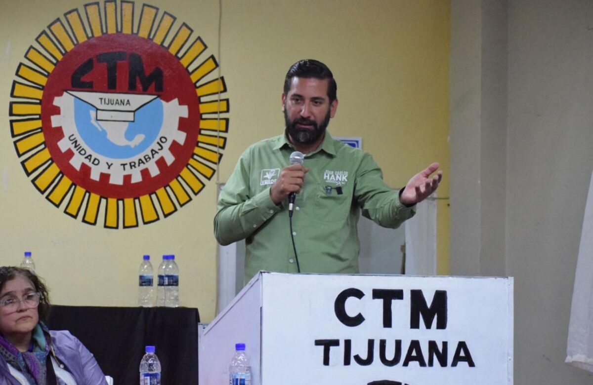 “Queremos que Juan Carlos Hank Krauss sea nuestro senador por Baja California, por eso tiene todo nuestro apoyo”: CTM