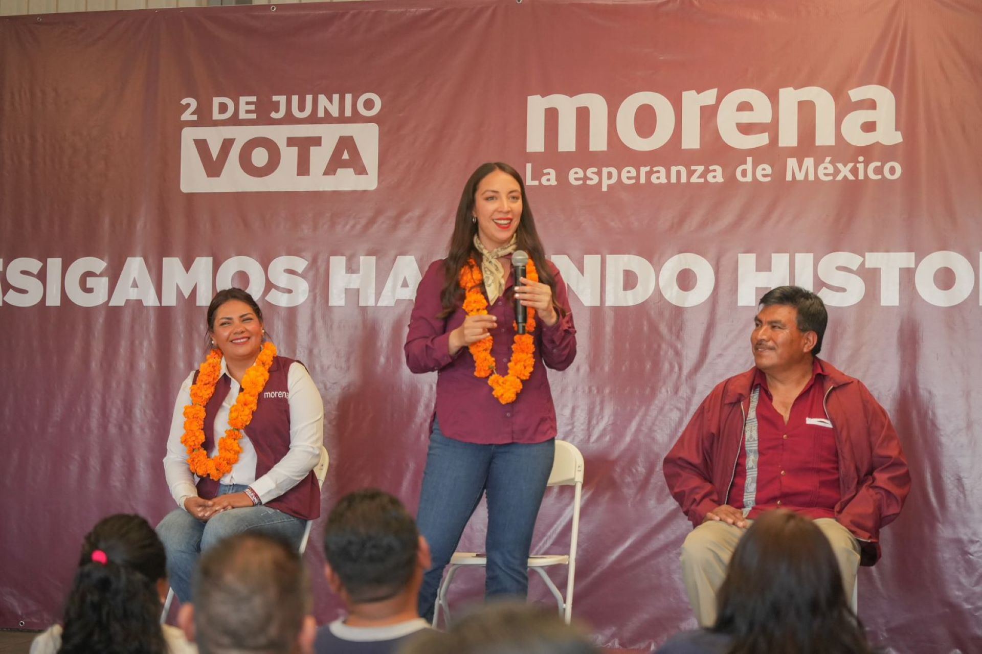 Julieta Ramírez sostiene reunión con maestros de comunidades indígenas de San Quintín