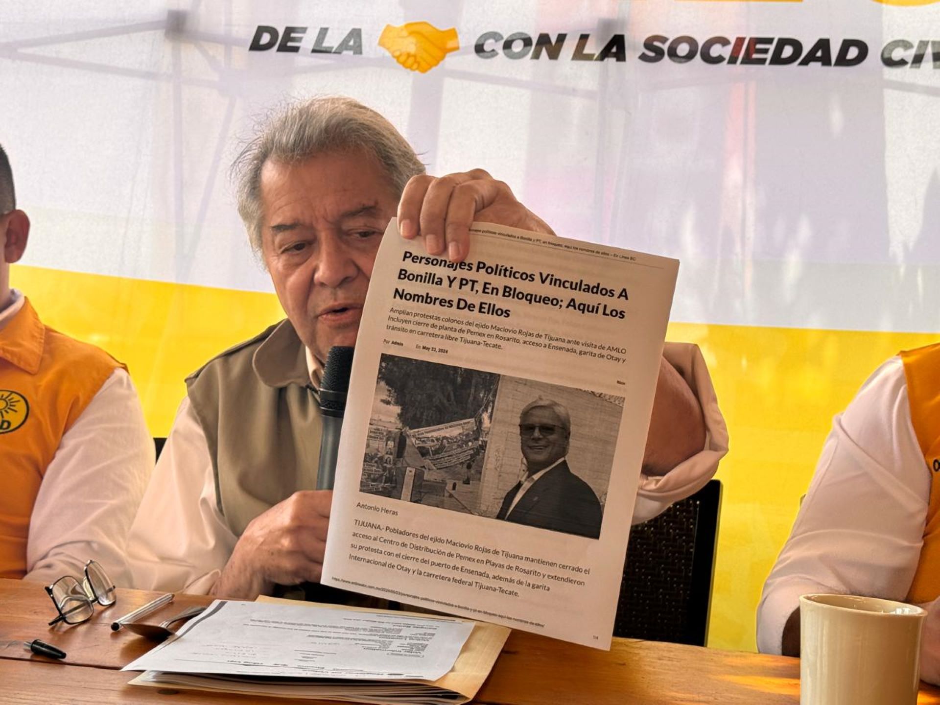 Culpa Martínez Veloz a Jaime Bonilla de estar detrás de las movilizaciones “sociales” del Maclovio Rojas