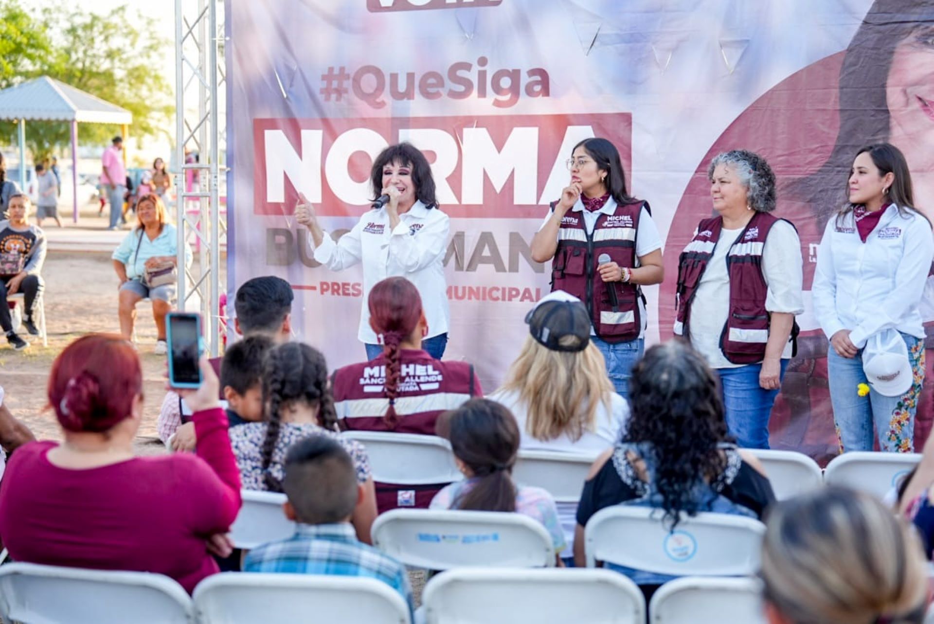 Seguiremos promoviendo el cuidado del agua en las comunidades: Norma Bustamante