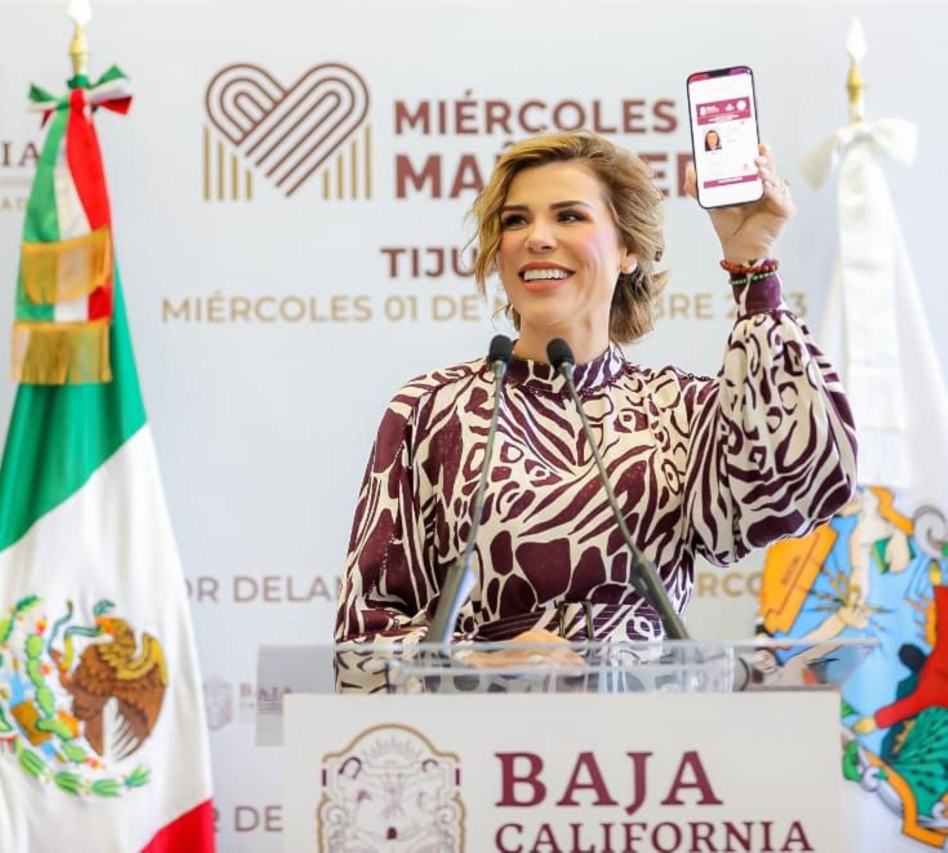 Invita gobernadora Marina del Pilar a renovar tarjeta de circulación en su versión digital con descuento