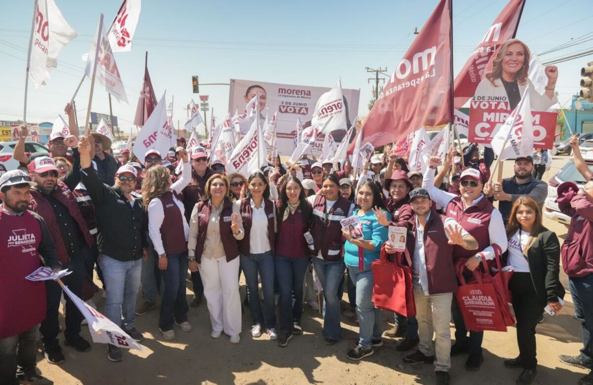 San Quintín se pintará de guinda este 02 de junio: Julieta Ramírez