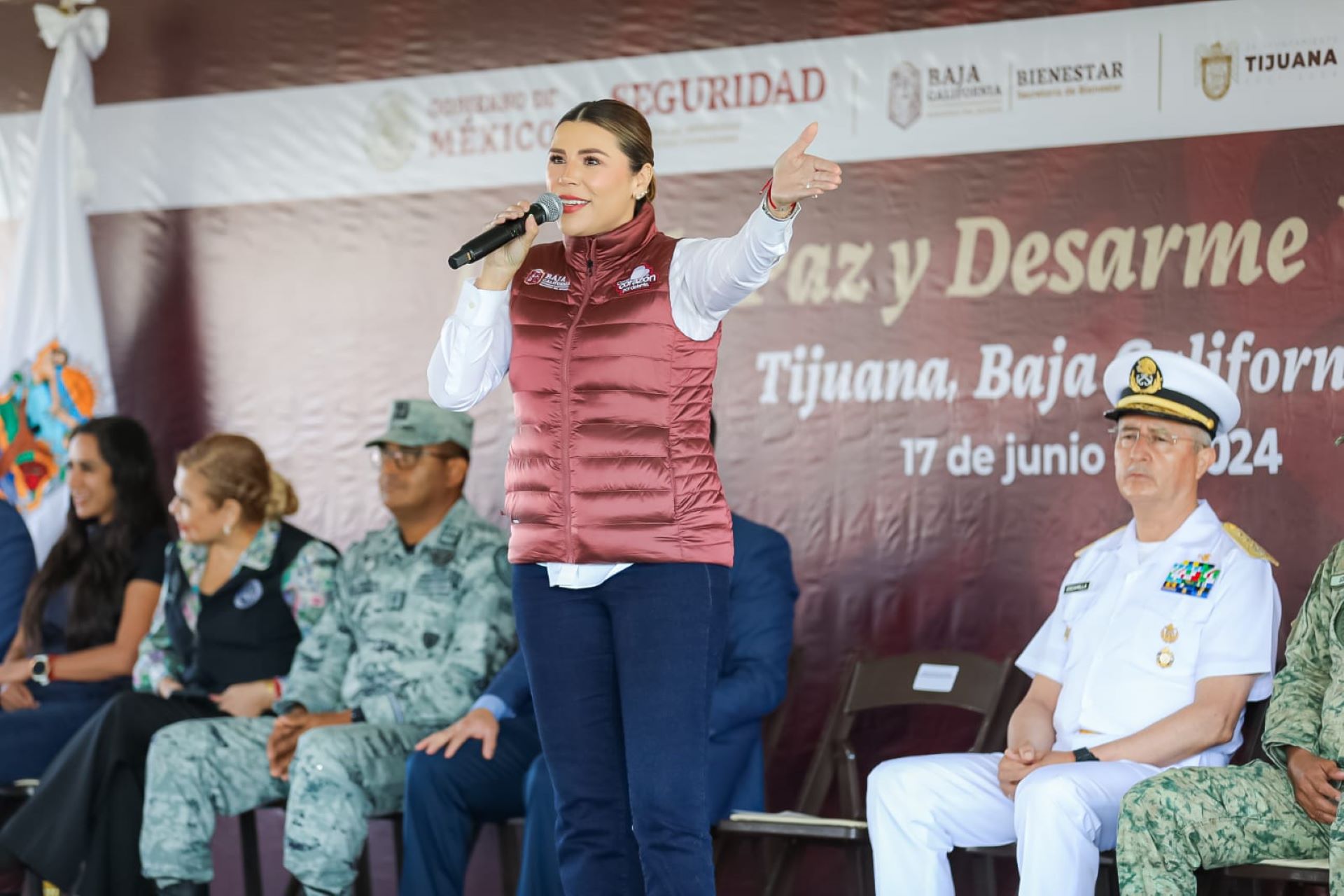 Impulsa Marina del Pilar la paz y el bienestar de las comunidades de BC