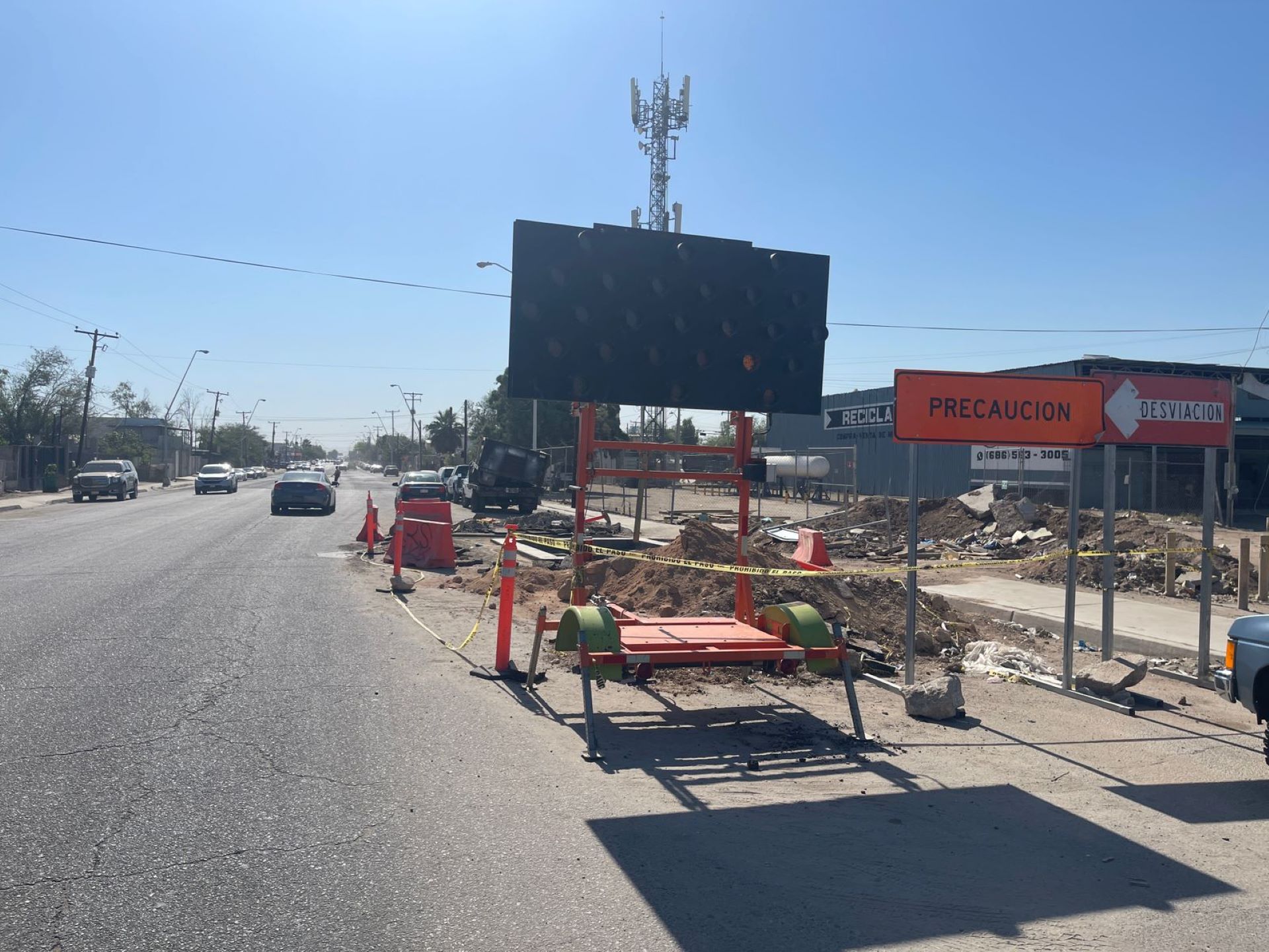 Avanza rehabilitación de caja de válvulas en colonia Carranza de Mexicali: CESPM