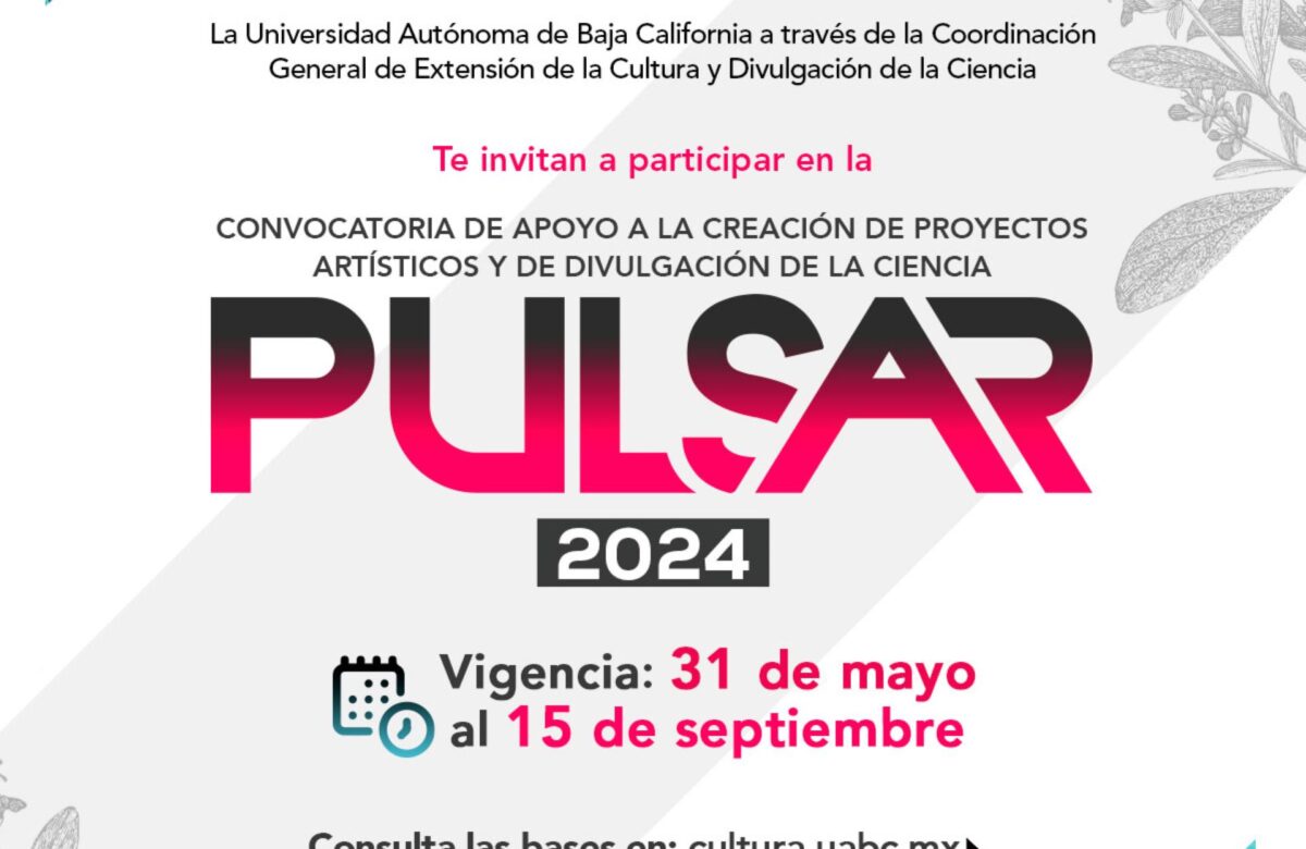 Ya está disponible la edición 2024 de la convocatoria PULSAR