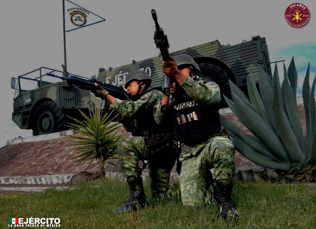 Gobierno Federal, Ejército y FESC sitian el poblado Km 57 del Valle de Mexicali