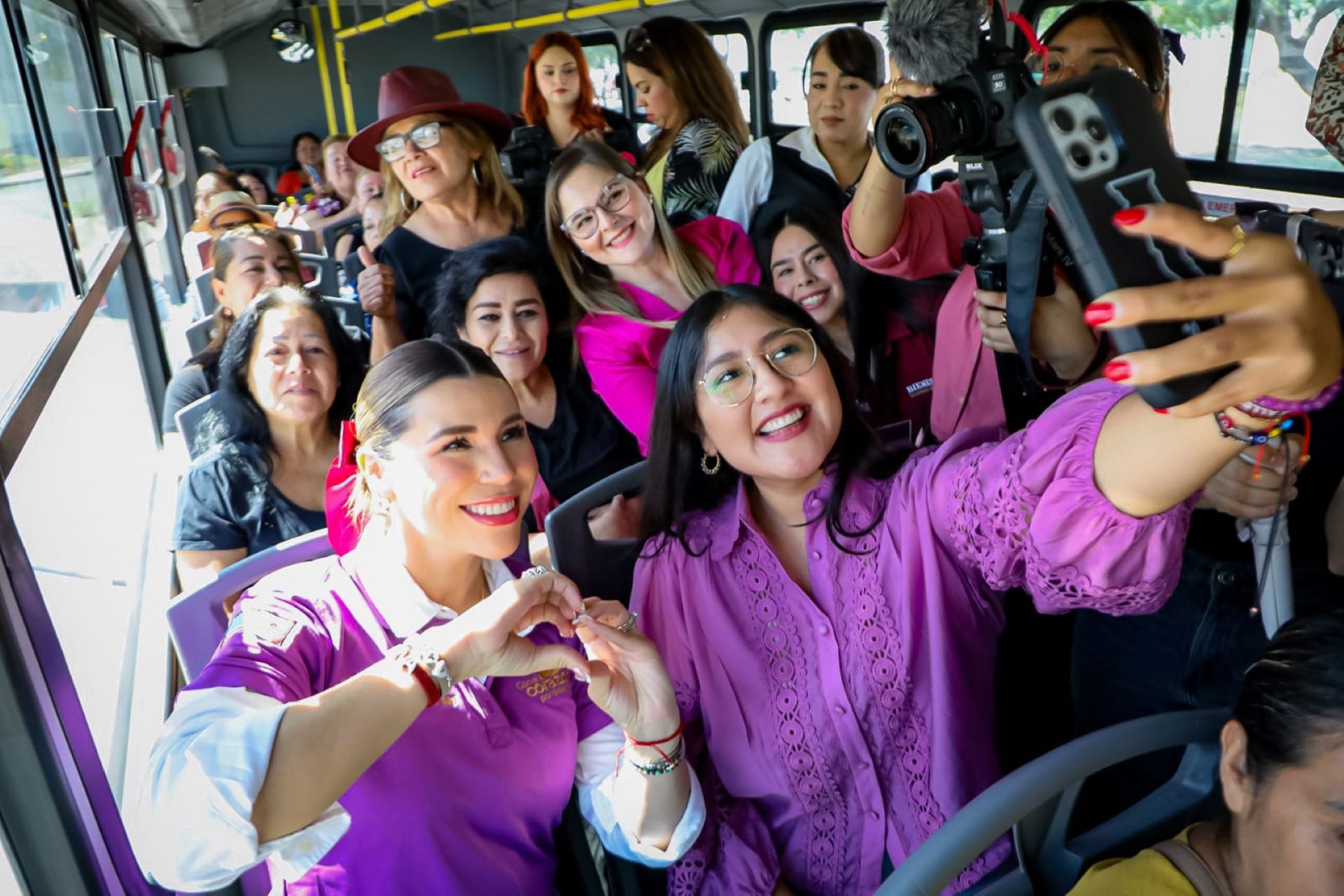 Fortalece Marina del Pilar transporte seguro y digno para las mujeres bajacalifornianas