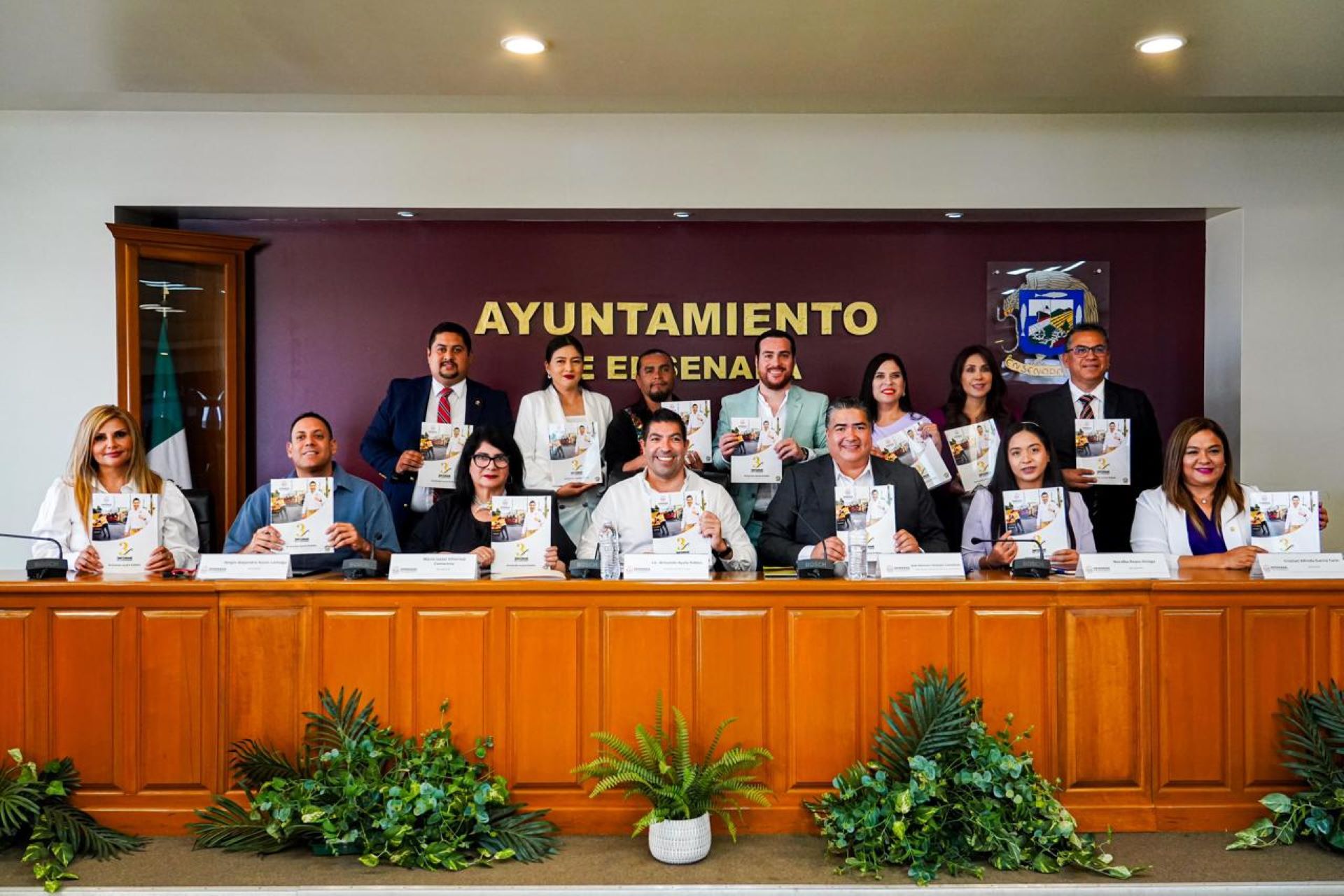 Entrega Armando Ayala 3er. Informe a Cabildo