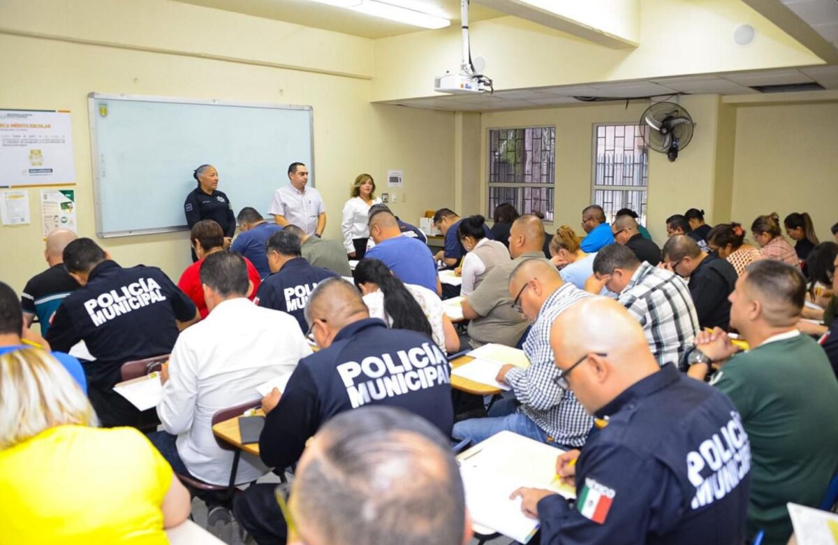 Realiza DSPM y UABC exámenes de recategorización 2024 para agentes de seguridad pública