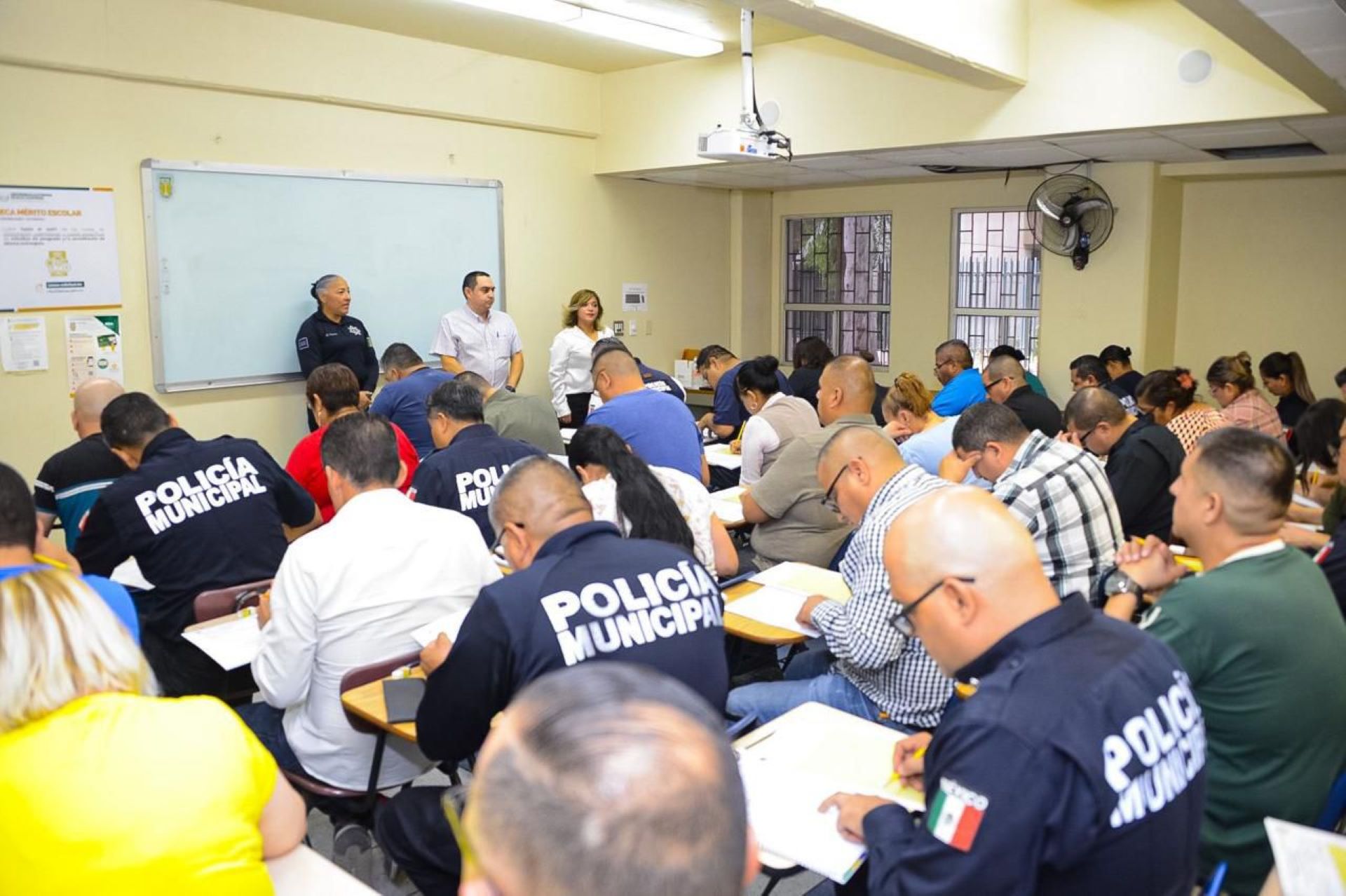 Realiza DSPM y UABC exámenes de recategorización 2024 para agentes de seguridad pública