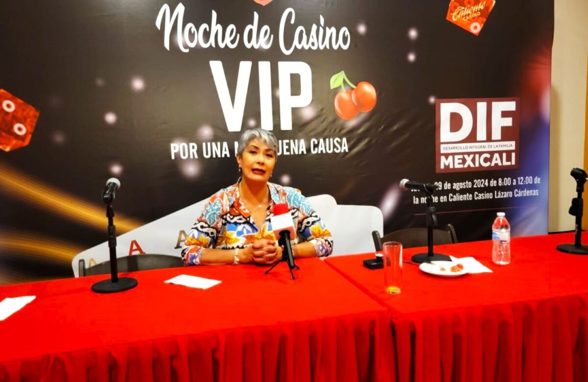 Ofrecerá Corporación Caliente una Noche de Casino VIP en favor del DIF Municipal de Mexicali