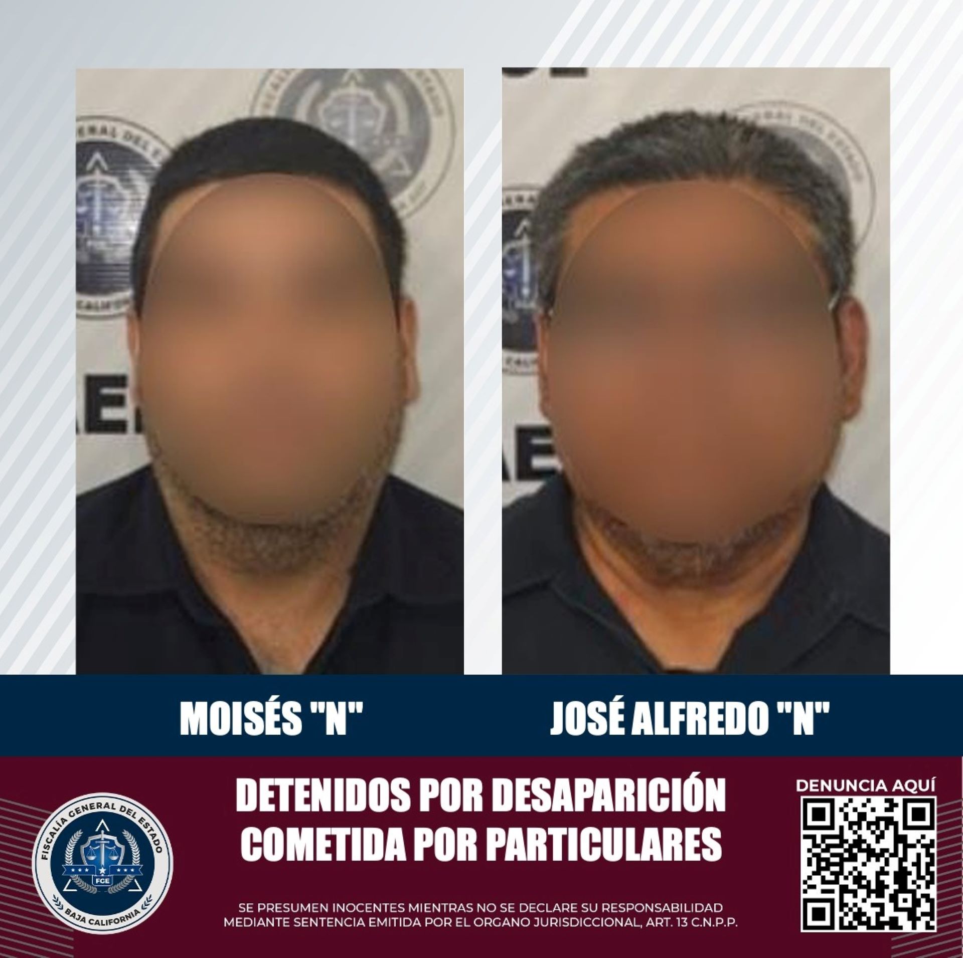 Arresta FGE a dos hombres por desaparición de trabajador de empresa “Prime Wheel” en Tijuana