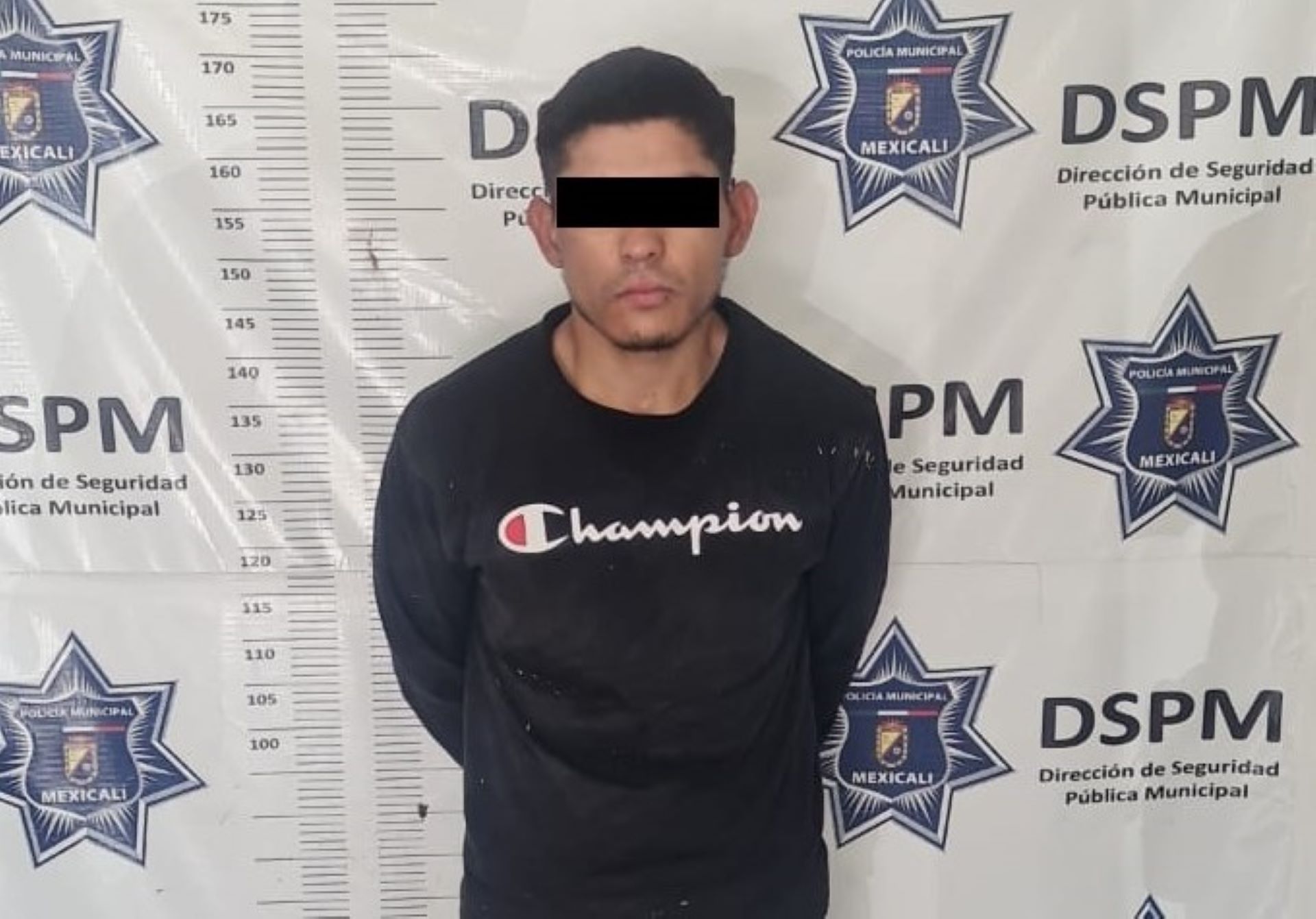 DSPM asegura a presunto generador de inseguridad en la zona Este de Mexicali