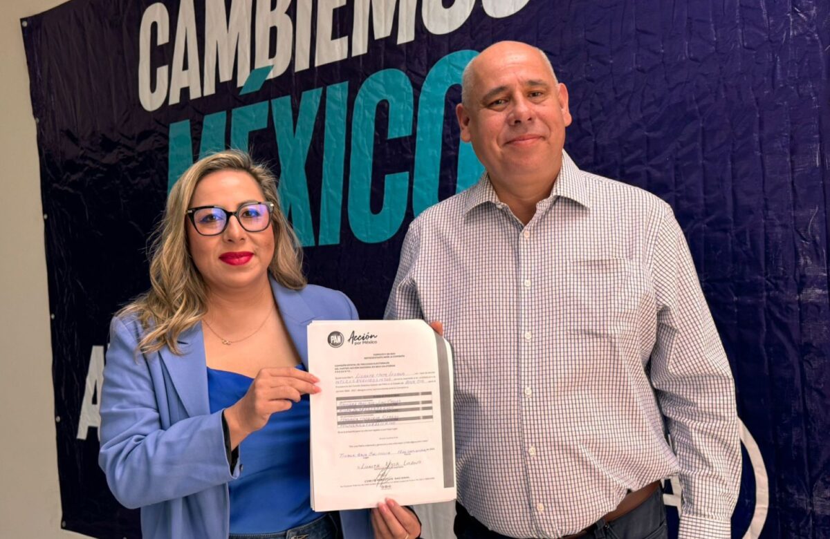 Presenta Lizbeth Mata carta de intención para participar en elección de dirigencia PAN de Baja California