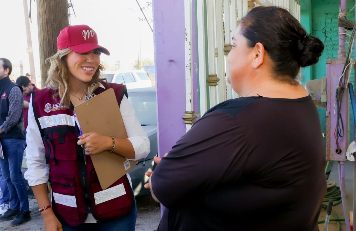 Inicia gobierno de Marina del Pilar censo en Los Santorales para combatir la pobreza