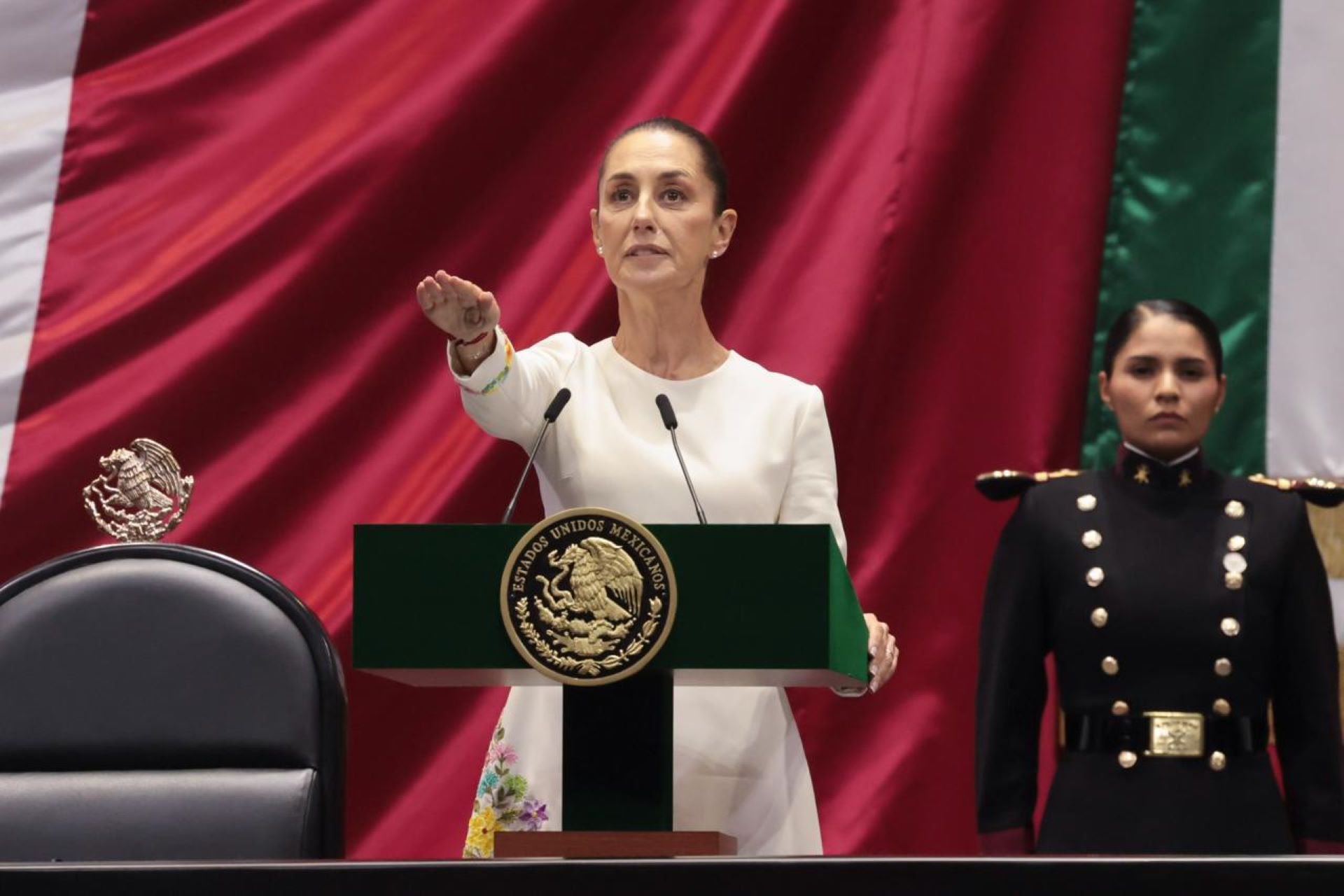 México vive un día histórico con entrega de presidencia a Claudia Sheinbaum: gobernadora Marina del Pilar