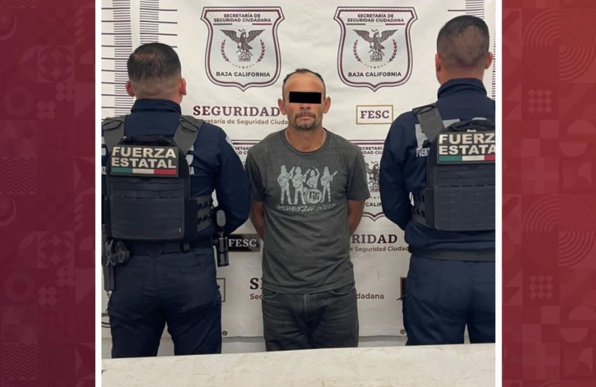 Captura FESC a dos prófugos de la justicia de Baja California