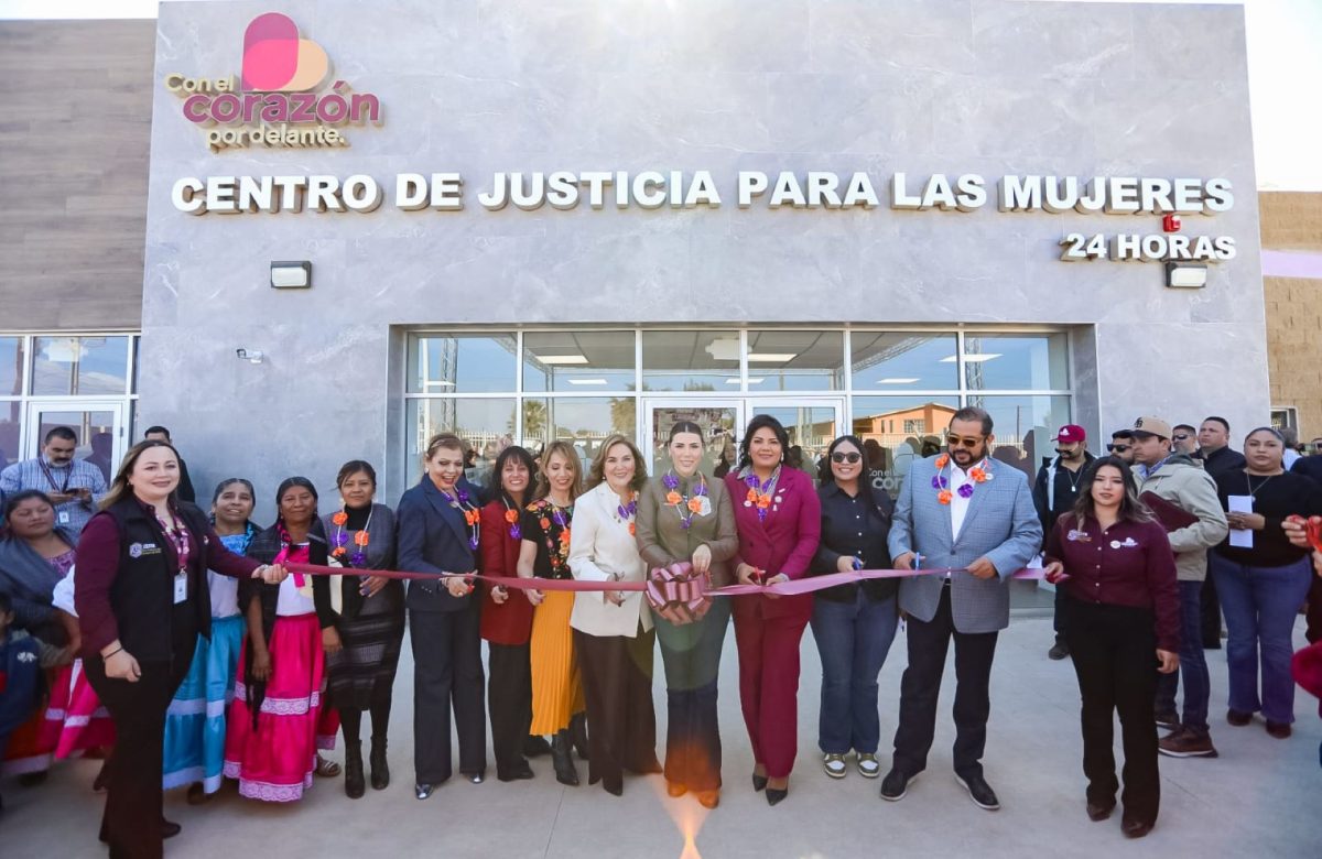 Inaugura gobernadora Marina del Pilar el nuevo Centro de Justicia para las Mujeres en San Quintín